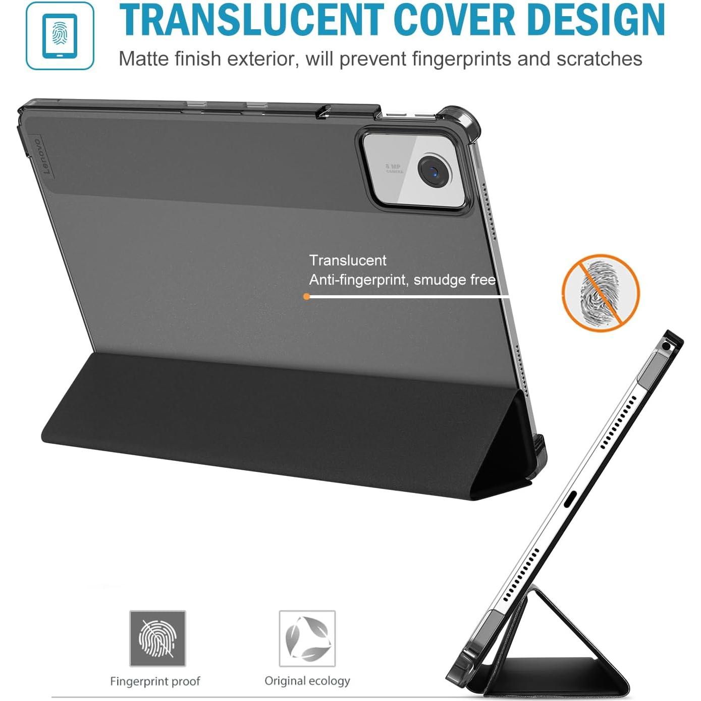 Funda ProCase para Lenovo Tab M11/K11 LTE 11" 2024 - Negro