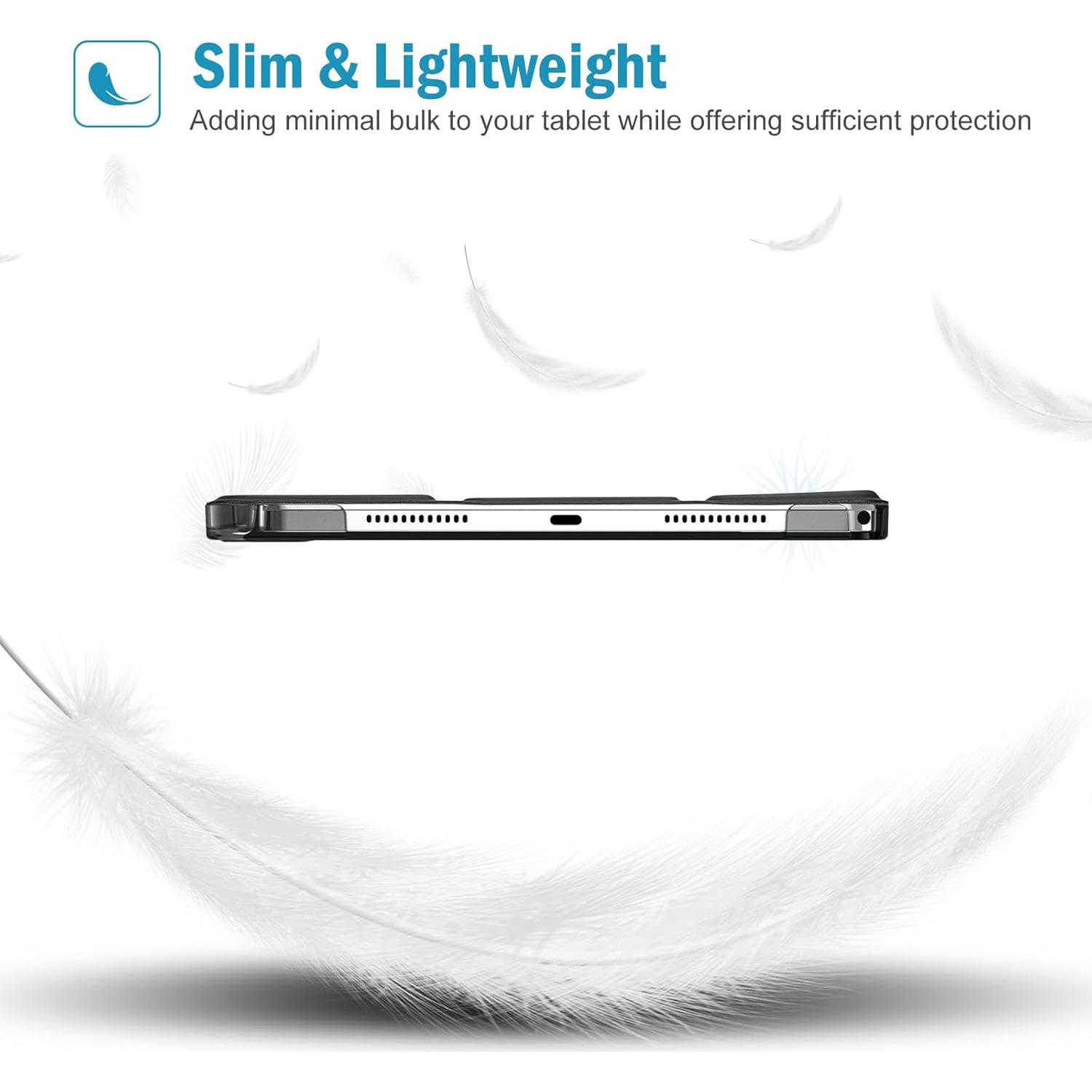 Funda ProCase para Lenovo Tab M11/K11 LTE 11" 2024 - Negro