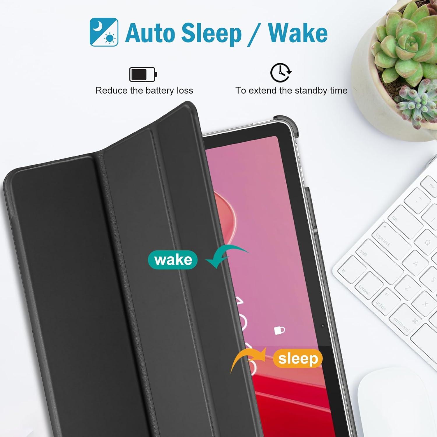 Funda ProCase para Lenovo Tab M11/K11 LTE 11" 2024 - Negro