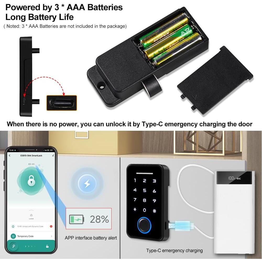 Cerradura Inteligente OBO HANDS CTL10 - Huella Dactilar y RFID