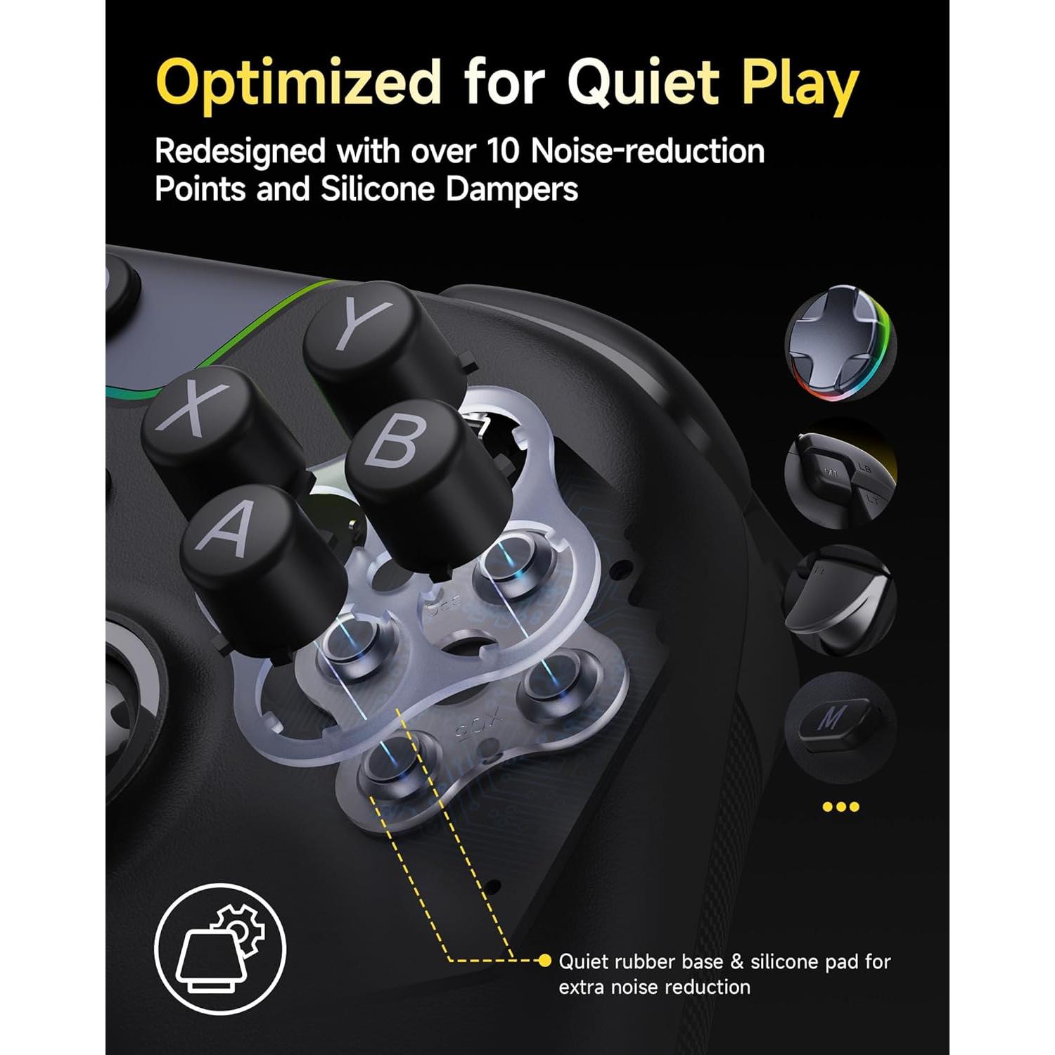 Controlador Inalámbrico EasySMX X05Pro para PC y Móvil