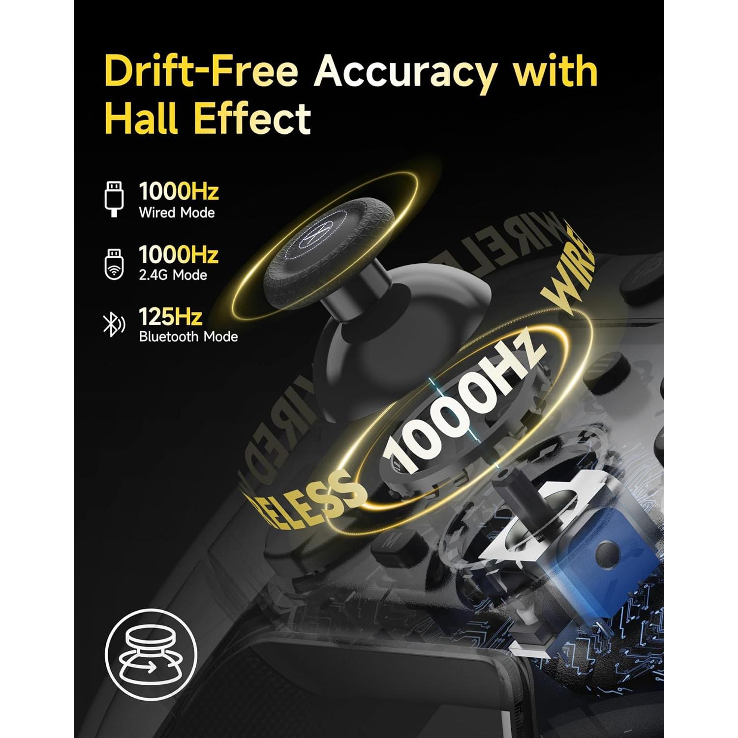 Controlador Inalámbrico EasySMX X05Pro para PC y Móvil