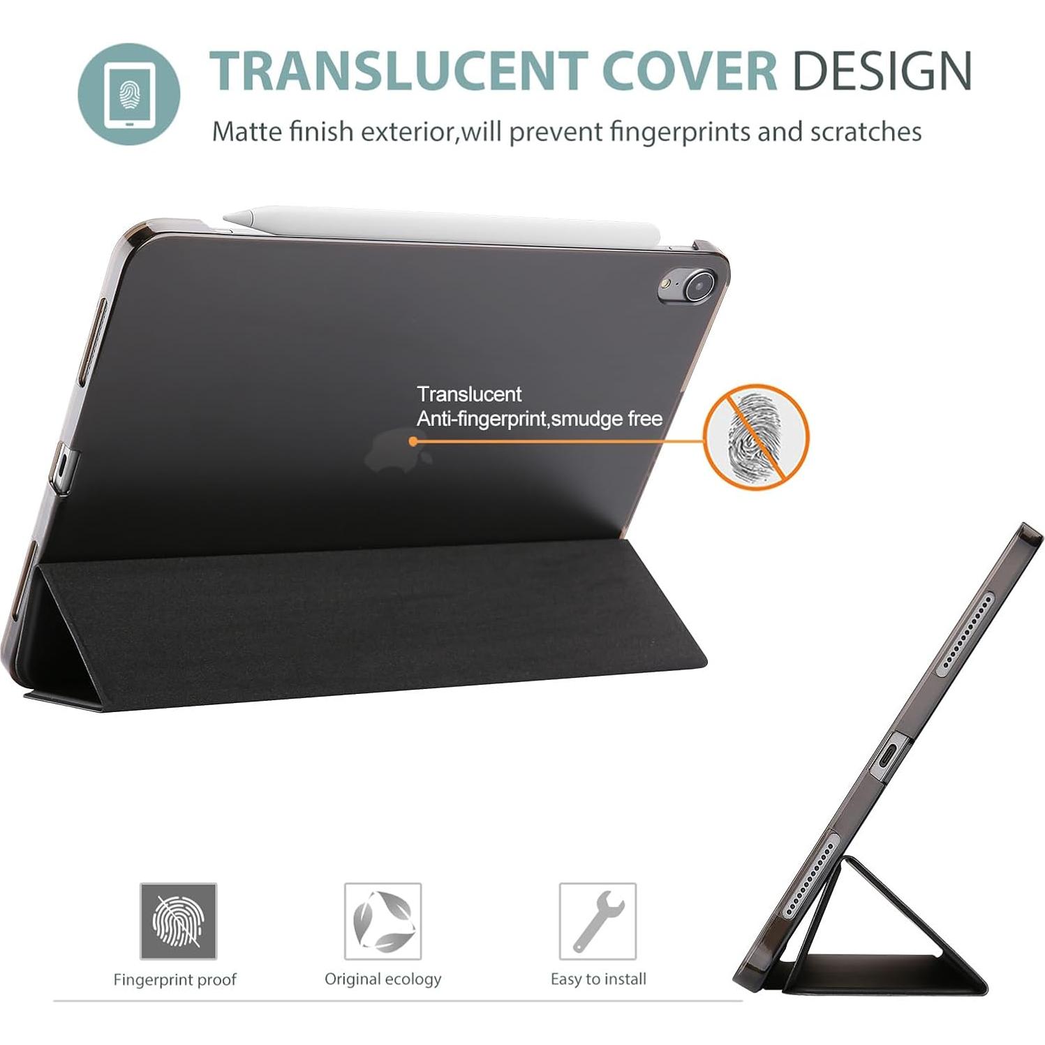 Funda Protectora ProCase para iPad Air 11" M3 M2 2024-2025 - Negro