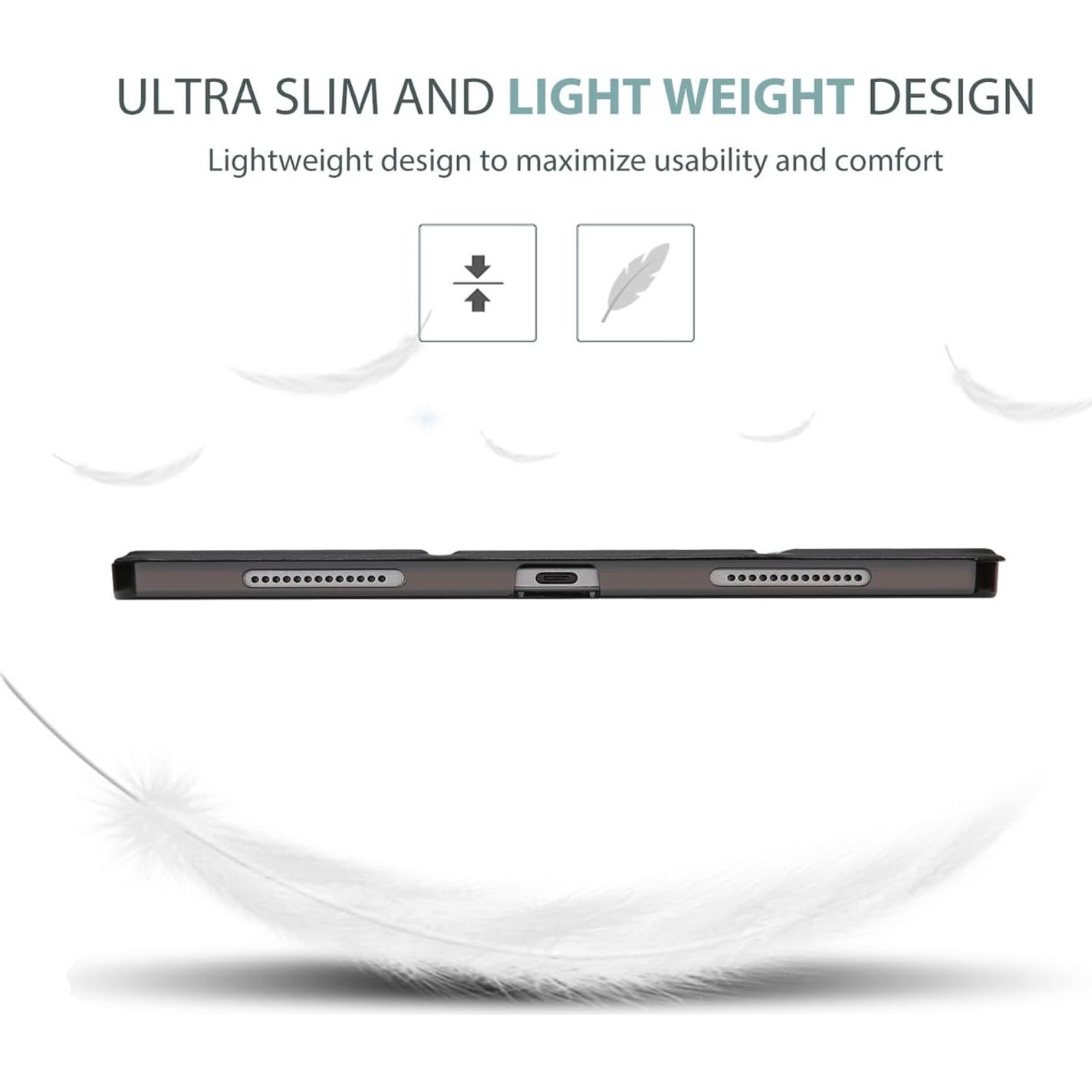 Funda Protectora ProCase para iPad Air 11" M3 M2 2024-2025 - Negro