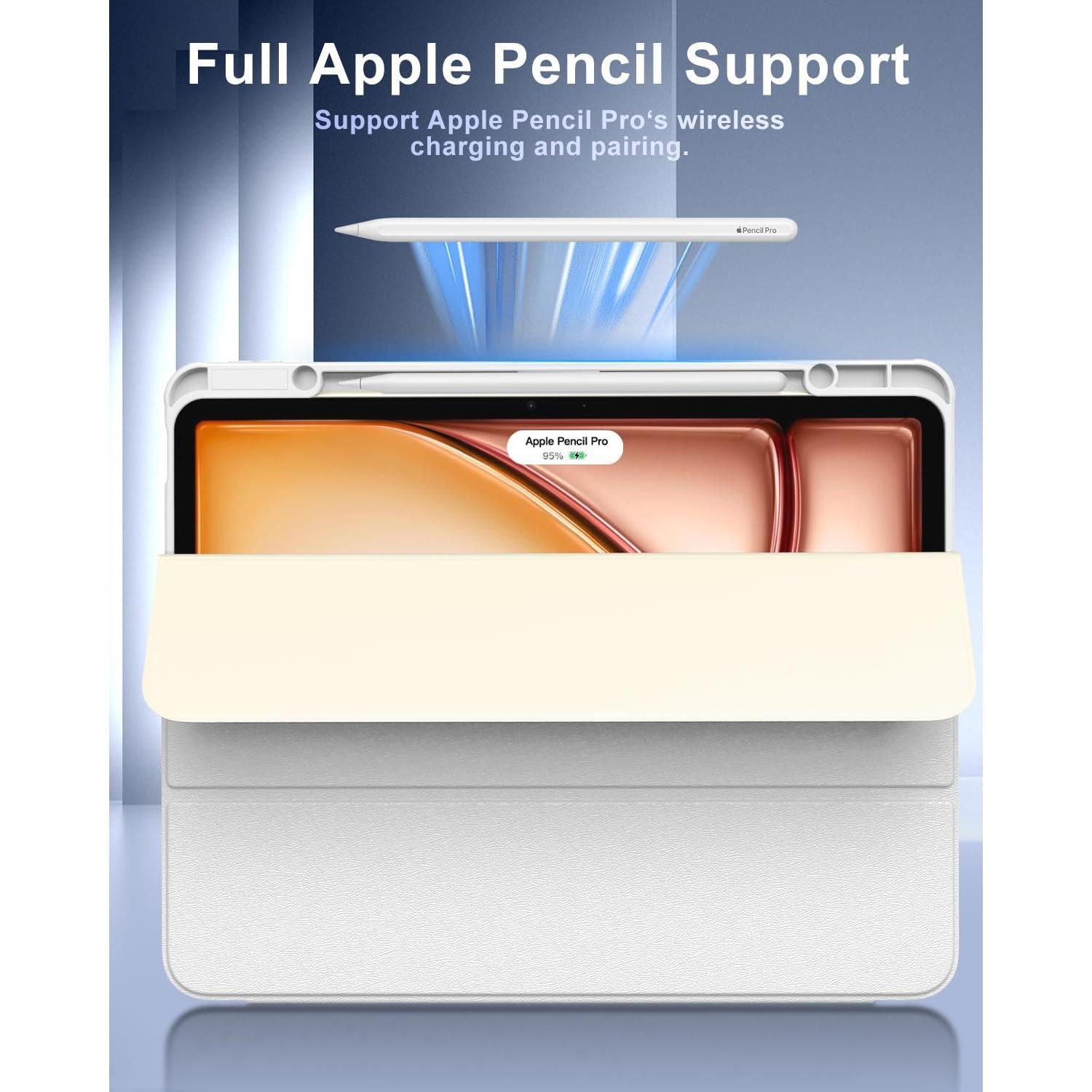 Funda TiMOVO para iPad Air 13" M3/M2 2024/2025 con Soporte Lápiz