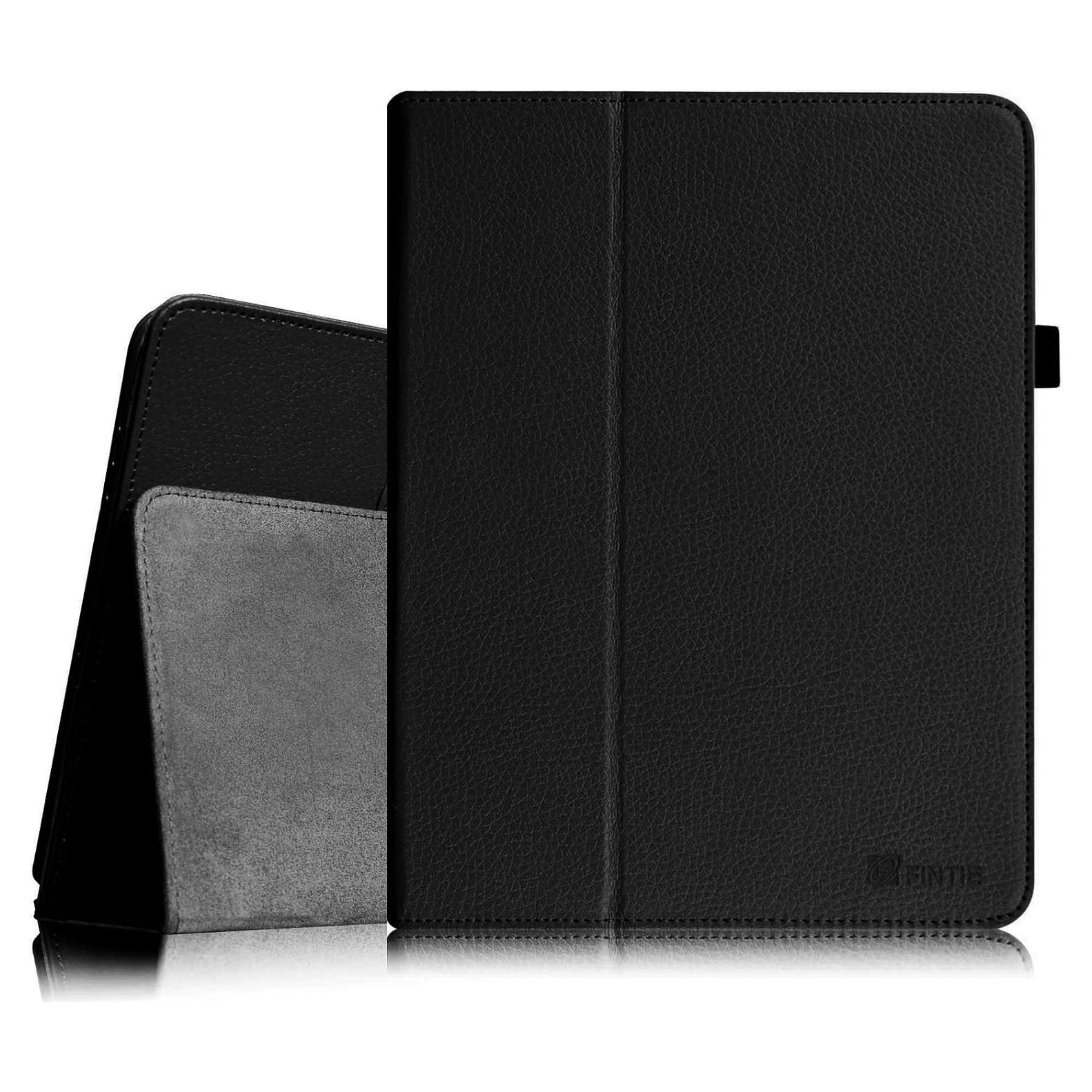 Funda Folio Fintie para iPad Original 1ra Generación - Cuero Vegano Slim Fit Negro