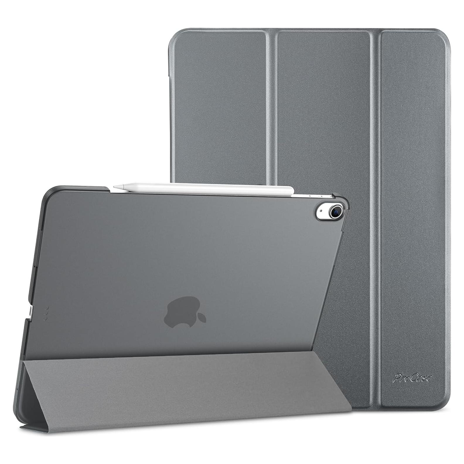 Funda ProCase para iPad Air 13" M3/M2 2024-2025, Gris