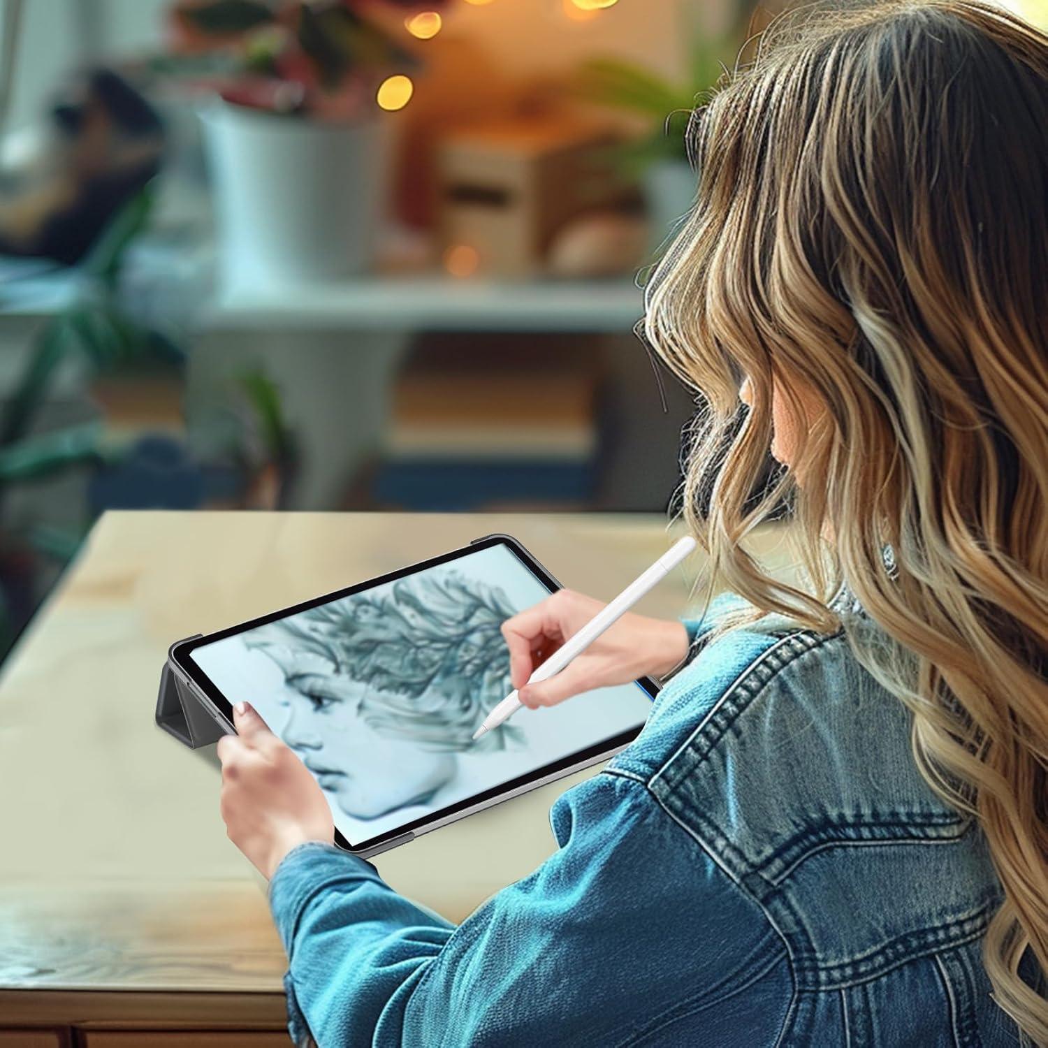 Funda ProCase para iPad Air 13" M3/M2 2024-2025, Gris