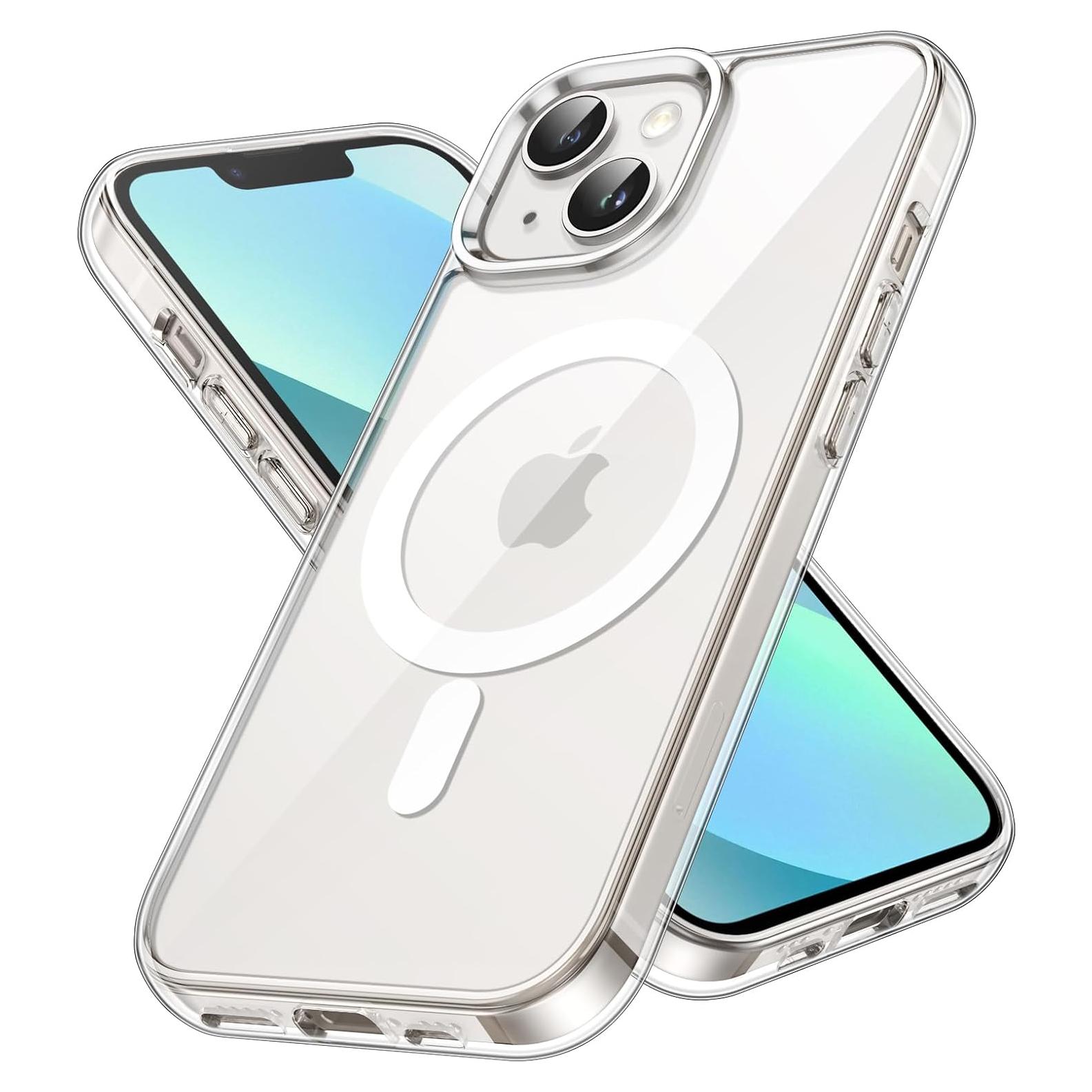 Funda Magnética JETech para iPhone 13 Mini Transparente