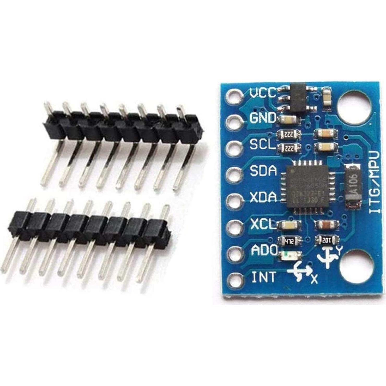 Módulo Sensor GY-521 KEAcvise MPU6050 6 Ejes I2C 16 bits