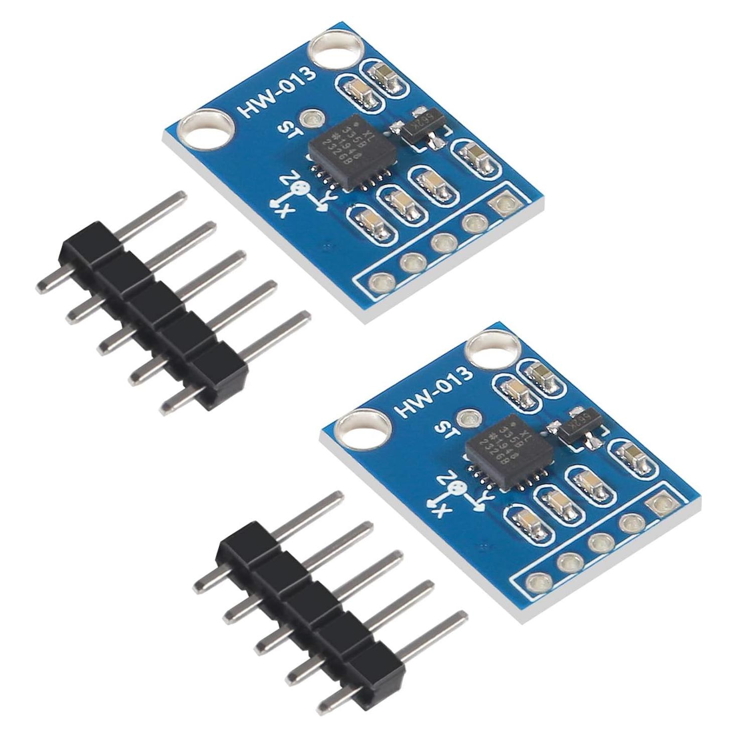 Módulo Acelerómetro ADXL335 3 Ejes GY-61 2 Piezas 5V
