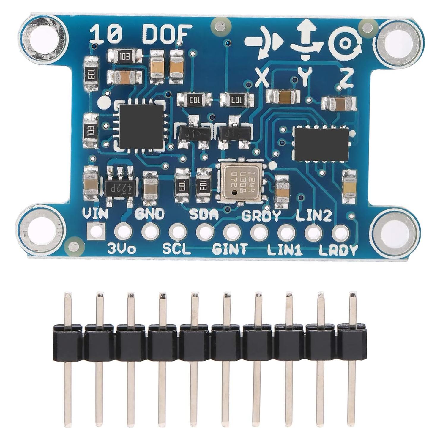 Módulo Sensor 10DOF Fafeicy LSM303 Giroscopio BMP180