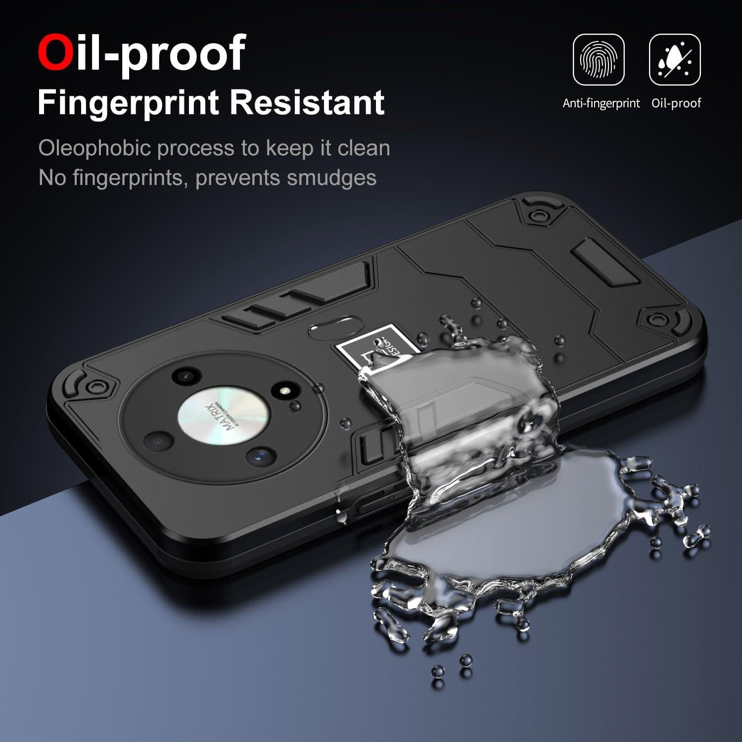 Funda protectora doble capa Kukoufey para Honor Magic5 Lite