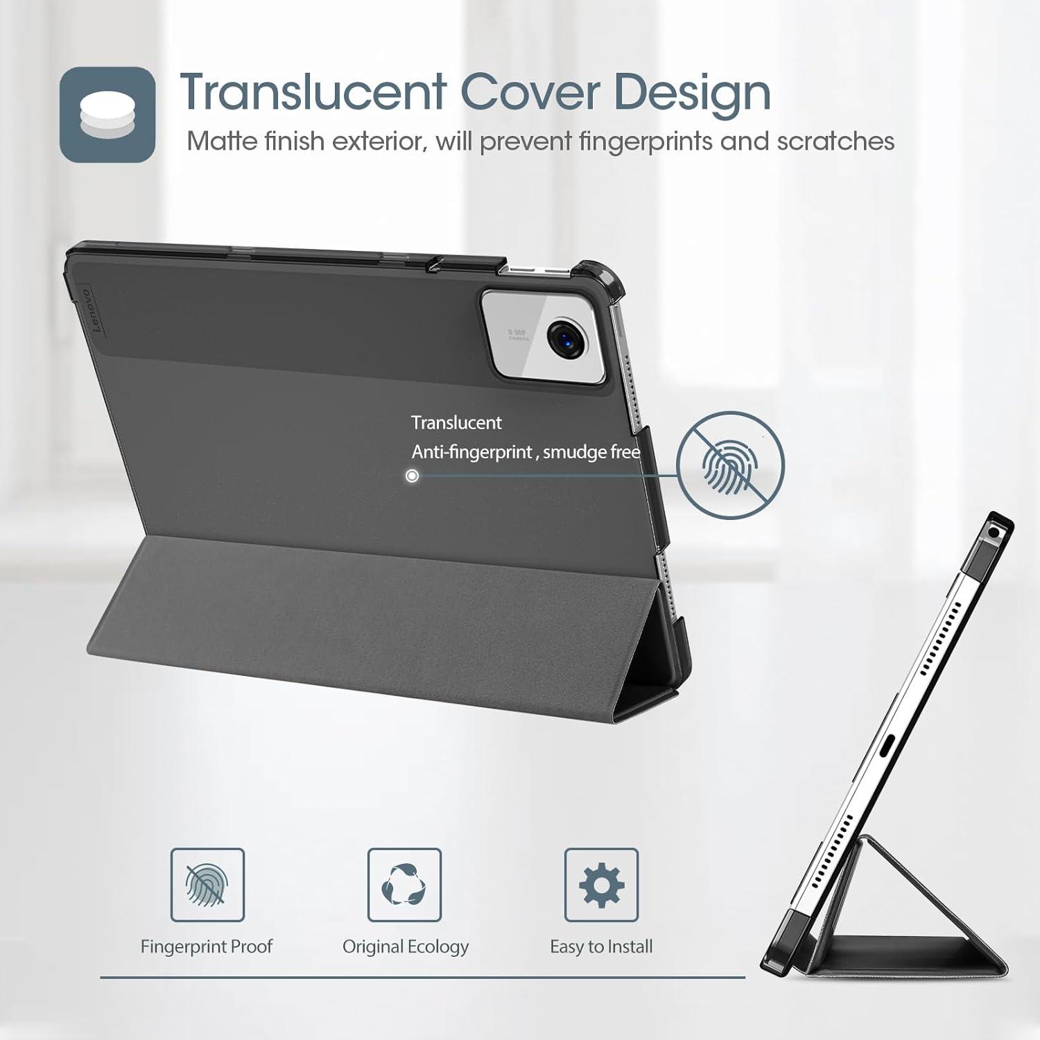 Funda ProCase para Lenovo Tab M11/K11 LTE 11" 2024 - Negra