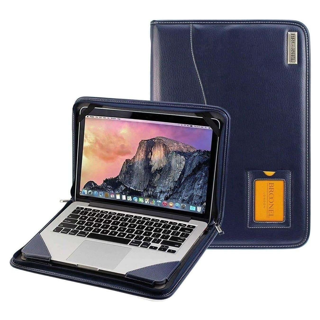Funda Protectora de Cuero Broonel para Lenovo Yoga 7 16"