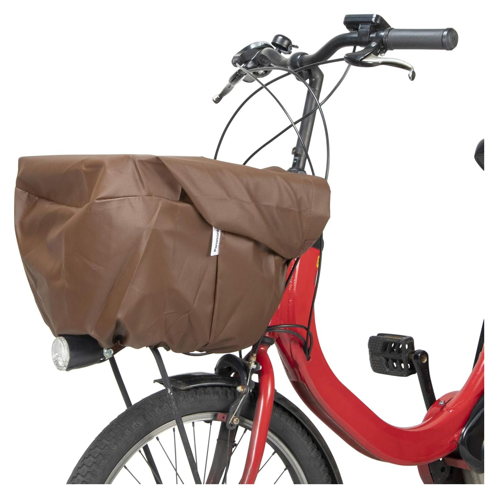 Cubierta de cesta para bicicleta Panasonic 121-136cm Marrón
