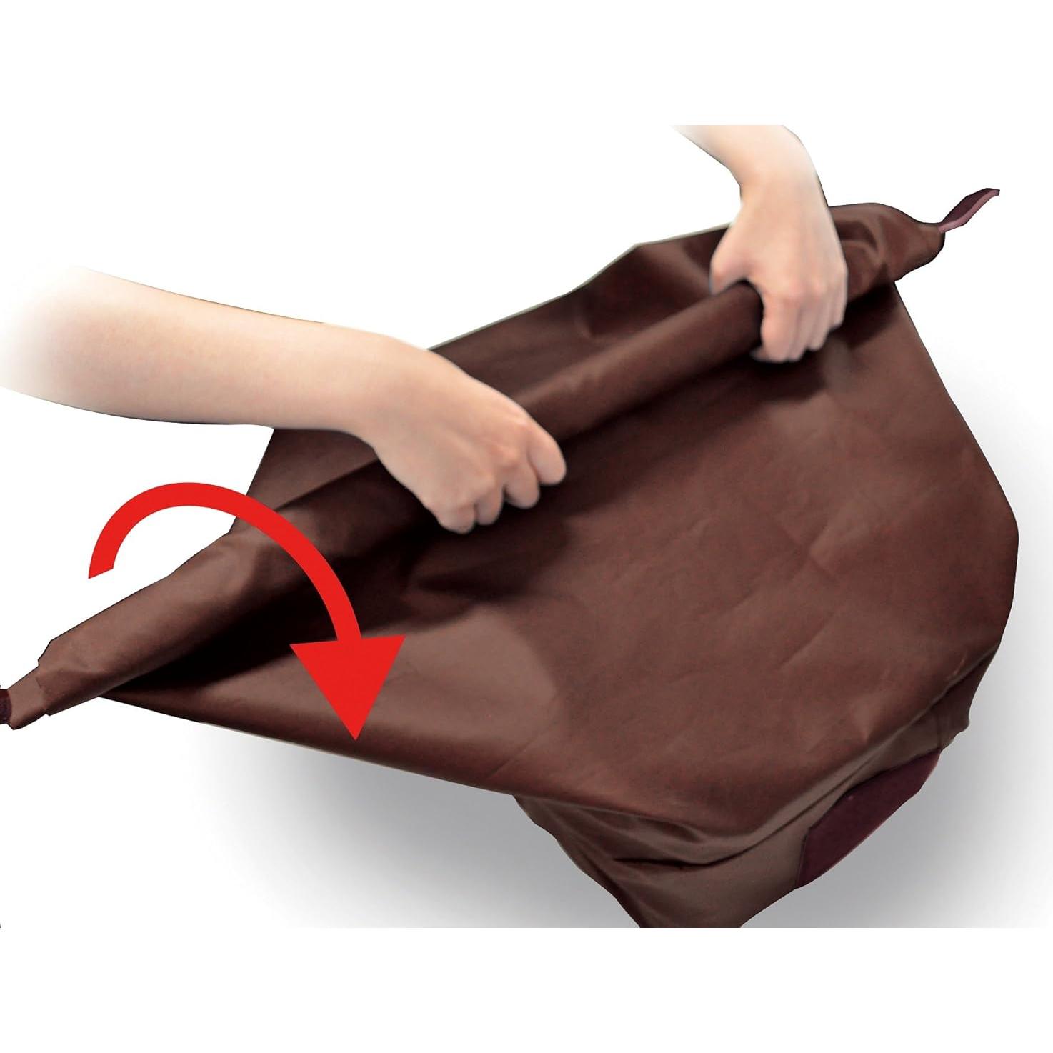 Cubierta de cesta para bicicleta Panasonic 121-136cm Marrón