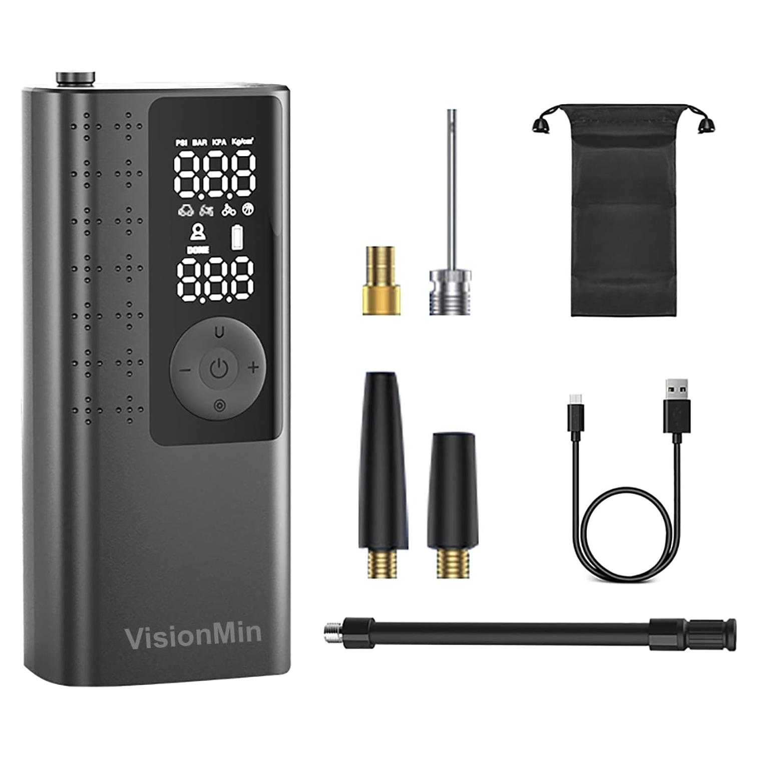 Inflador de Neumáticos Inalámbrico VisionMin T01 150PSI