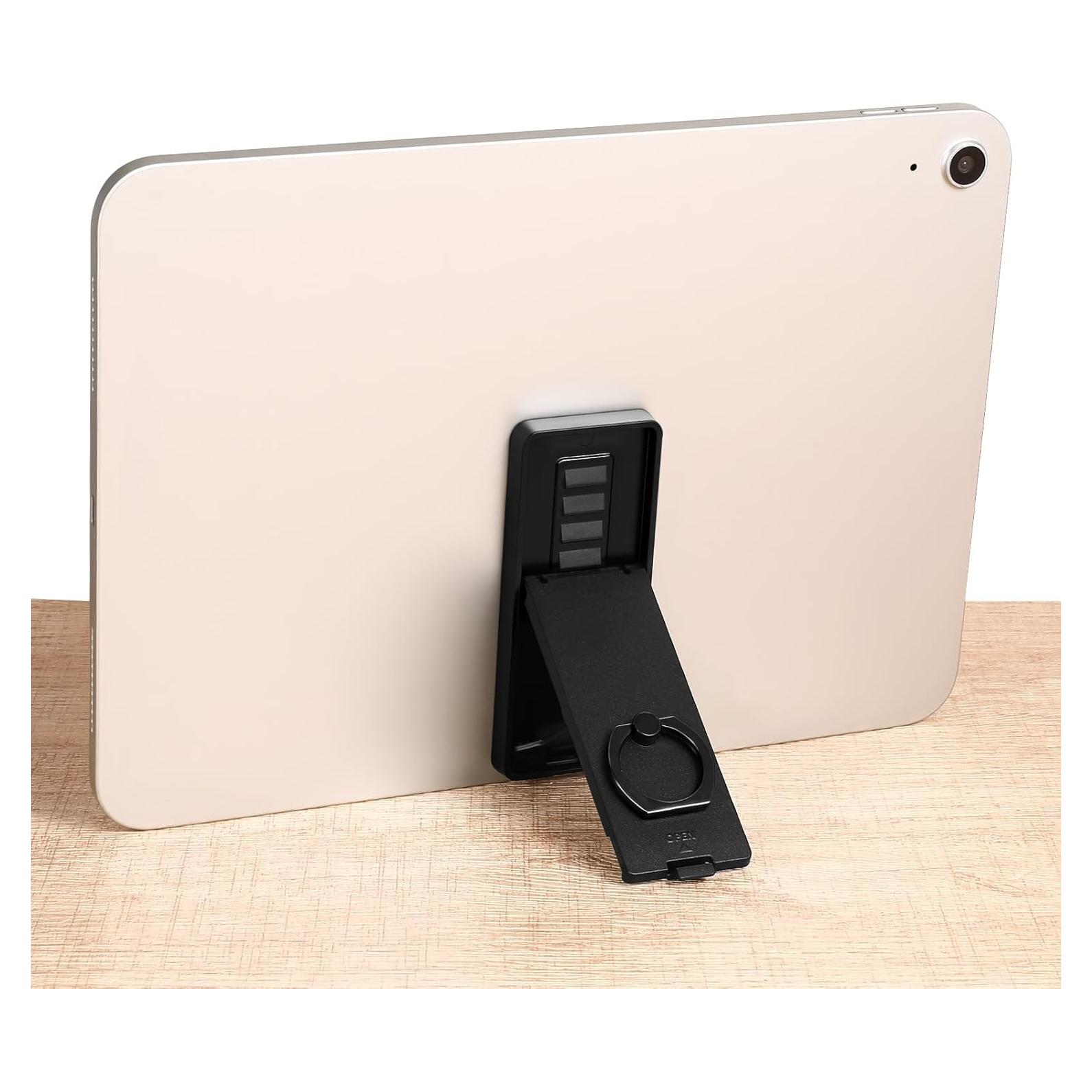 Soporte de Anillo para Tableta Universal Ptwola Negro Ajustable