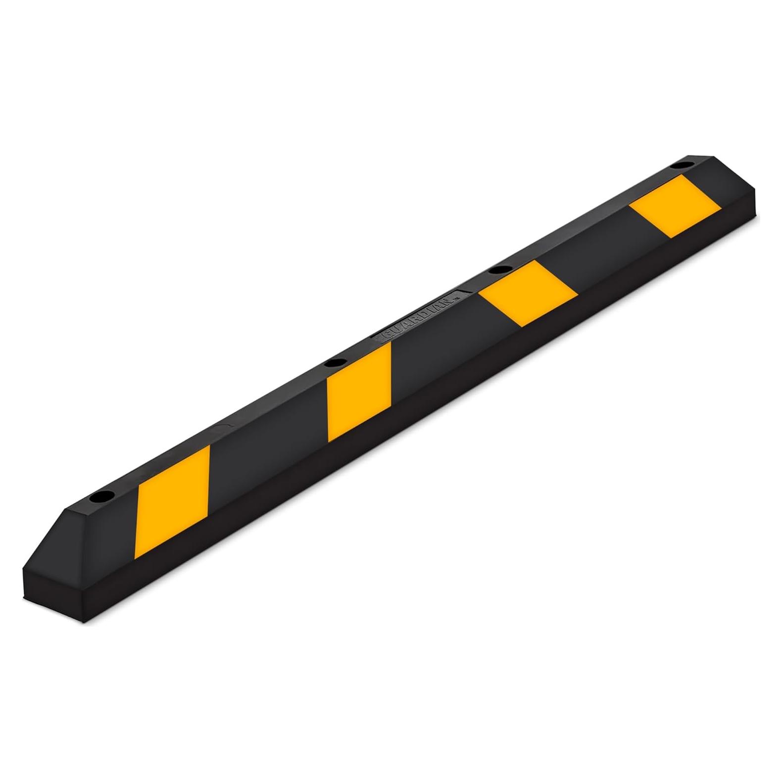 Bordillo de Goma Guardian 1.83m para Estacionamiento - Alta Visibilidad