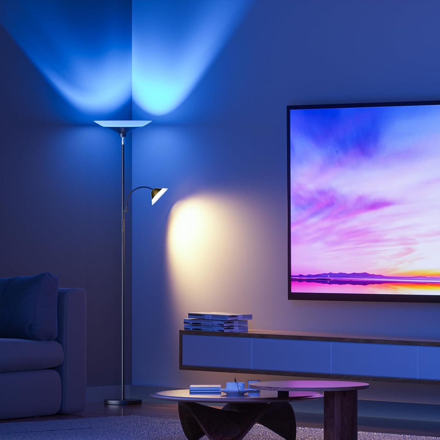 Lámpara de pie LED SIBRILLE MF30021.3 RGB 182.88 cm