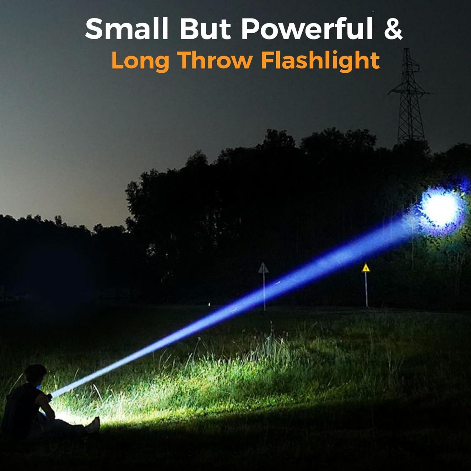 Linterna Mini Recargable UNROEVS XC06 1200 Lúmenes LED Compacta