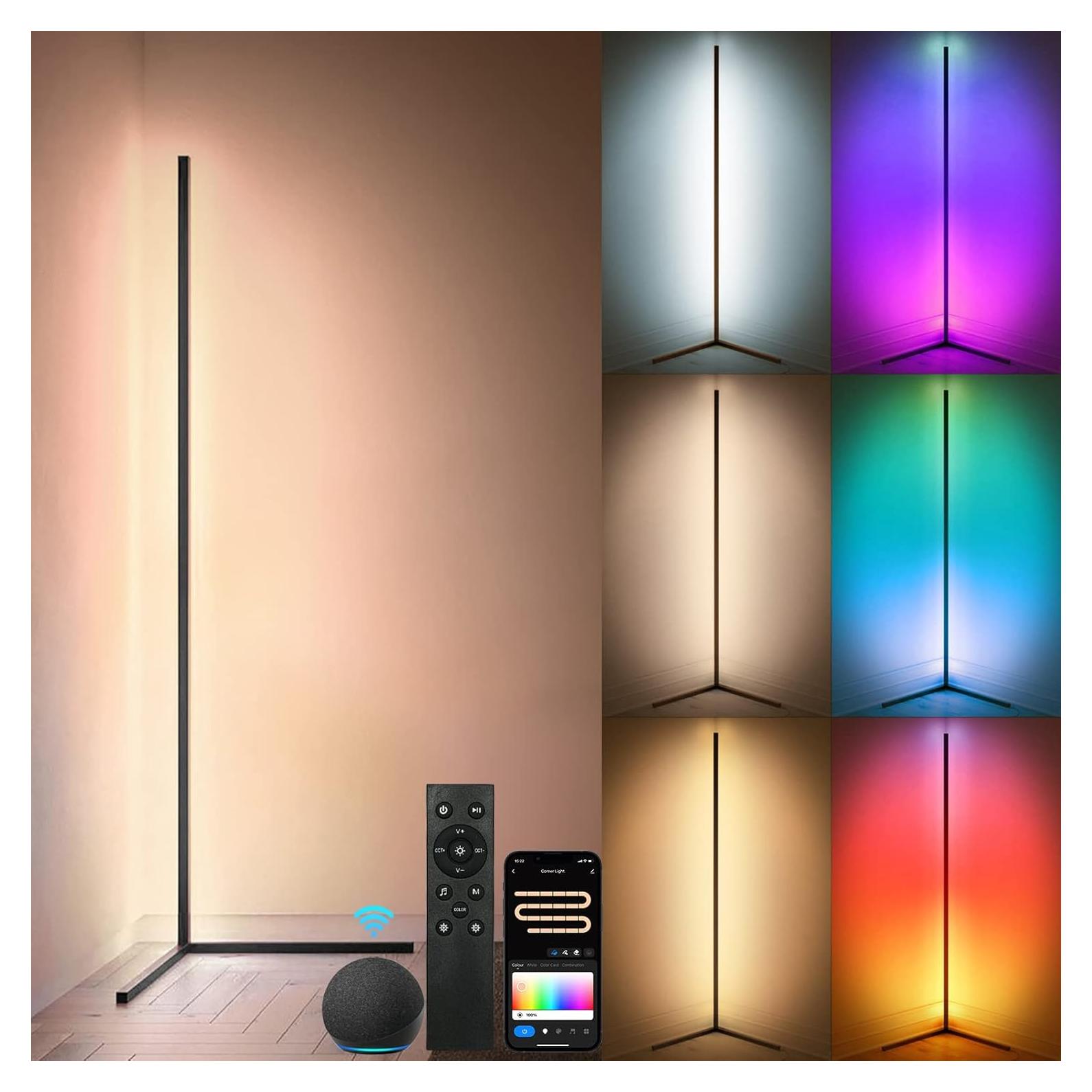 Lámpara de Esquina LED Inteligente Tacopet 155 cm RGBWW