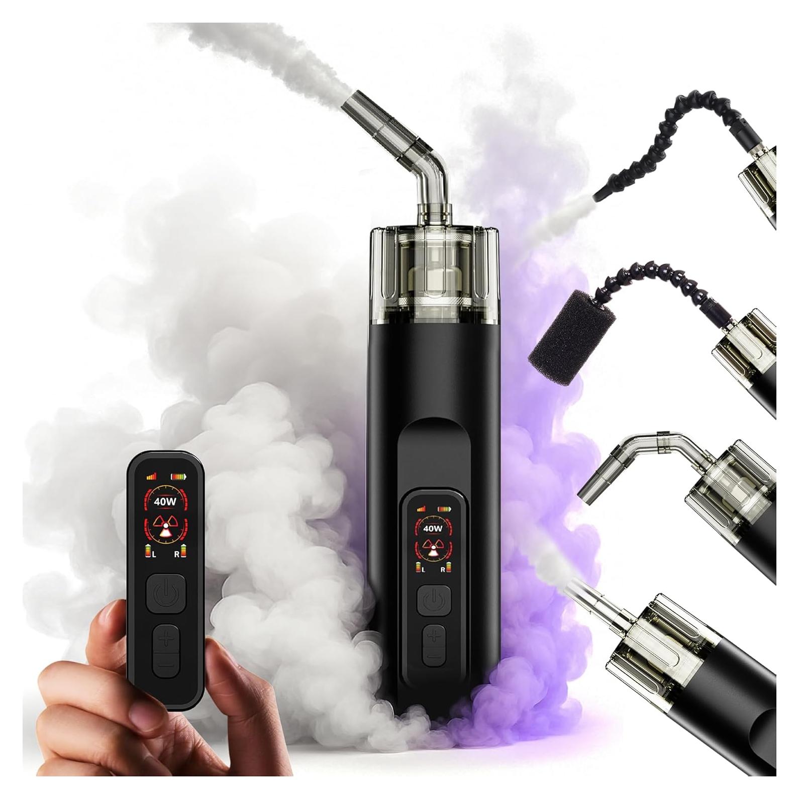 Máquina de Niebla Portátil 40W - Carga Rápida 18W - H1