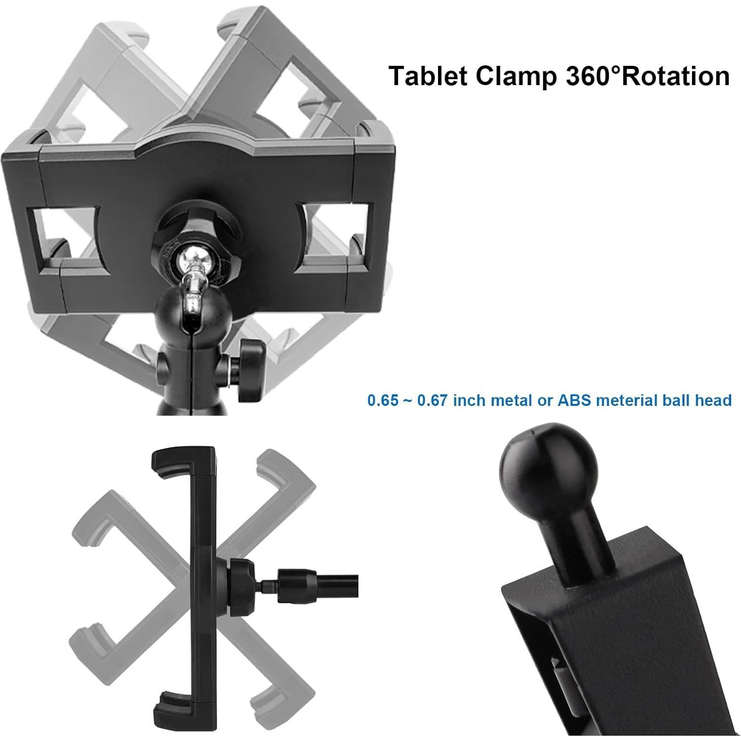 Soporte de Tablet Mippko Ajustable 26cm Antideslizante