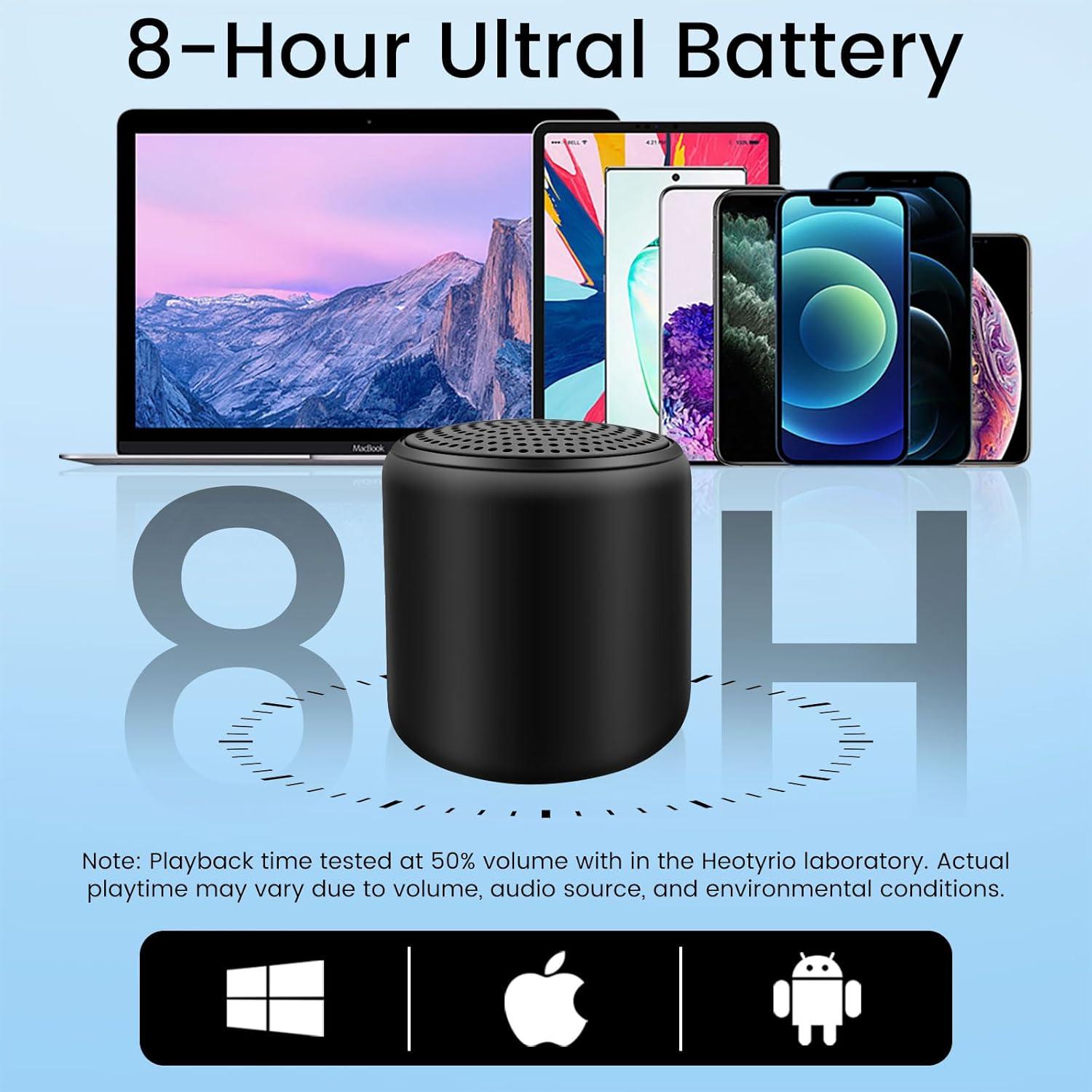 Mini Altavoz Bluetooth Heotyrio B19 Pro 5W TWS Estéreo 8H