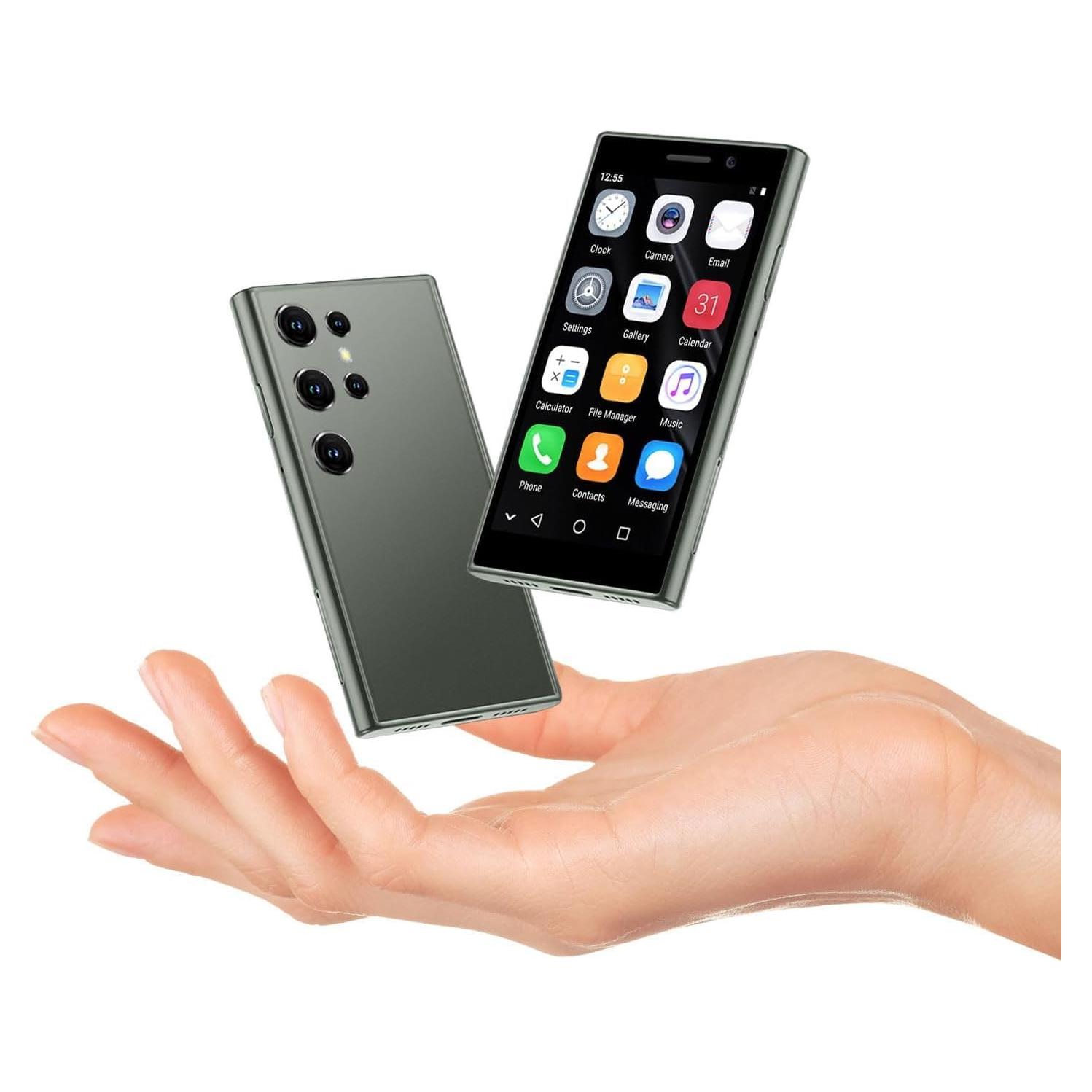 Mini Smartphone 4G SmlPrz Y23 PRO Doble SIM 2+16GB Verde