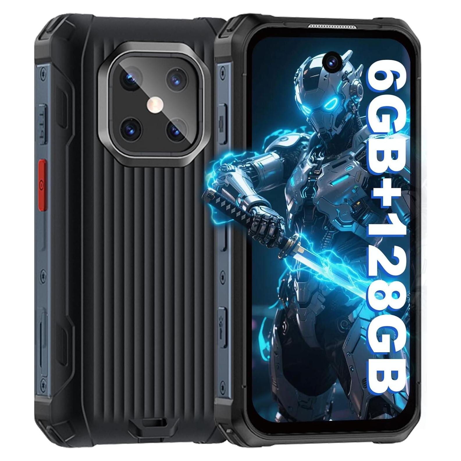 Mini Teléfono Rugged BLKE Max 4G 6GB+128GB IP68 Compacto