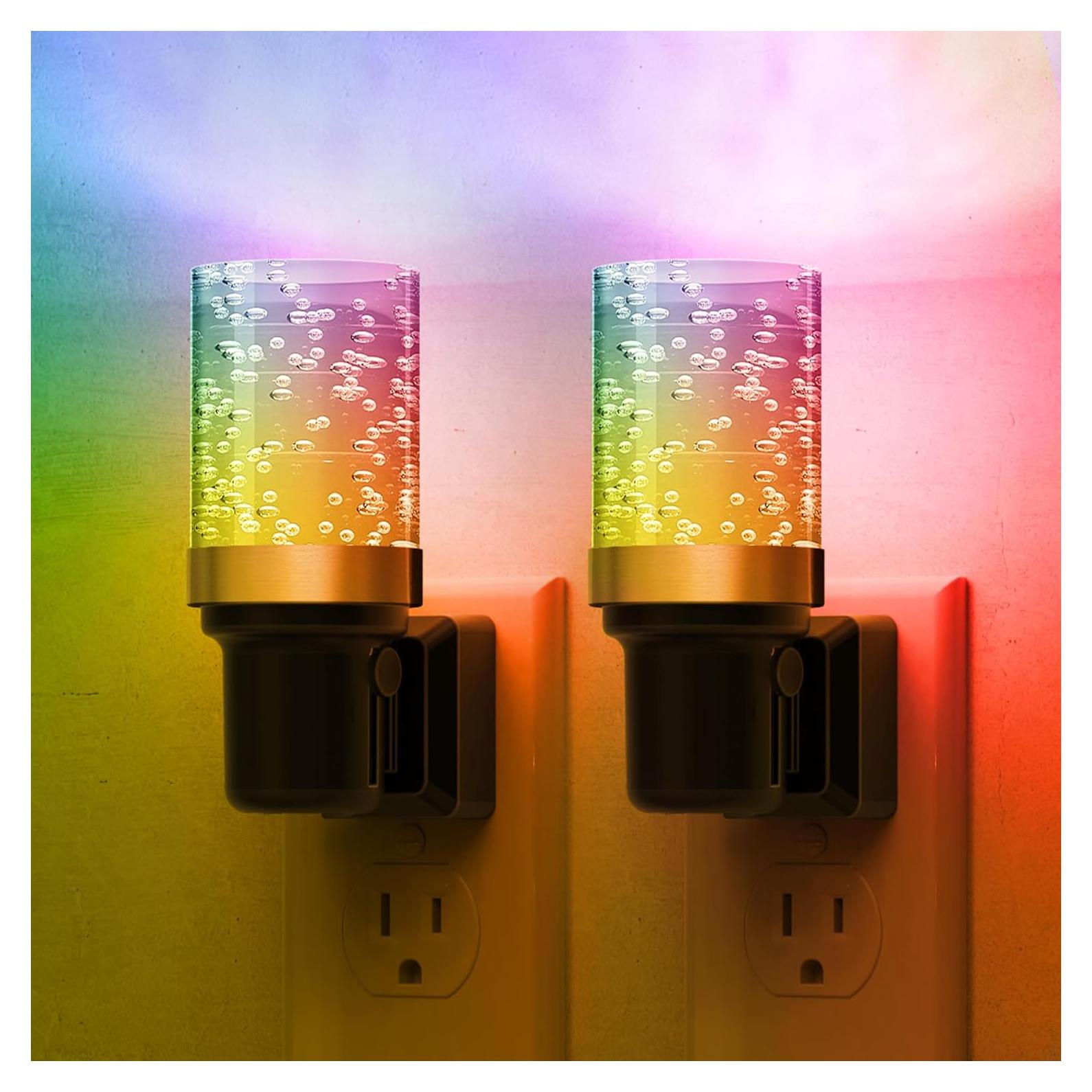 Luz Nocturna LED Regulable LOHAS 2 Paquete RGB con Sensor