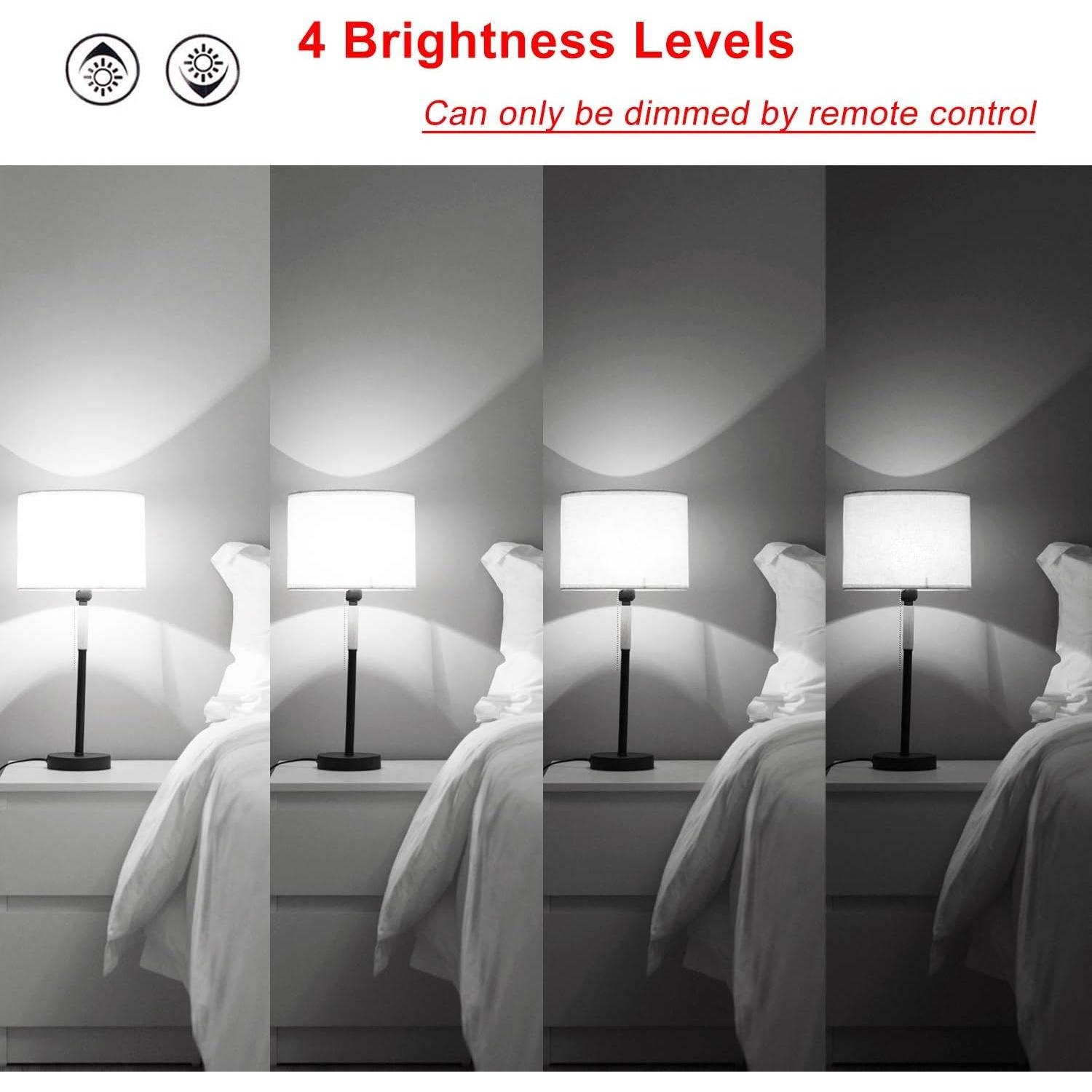 Bombilla LED RGB + Blanco Diurno 10W DASINKO - Paquete de 2