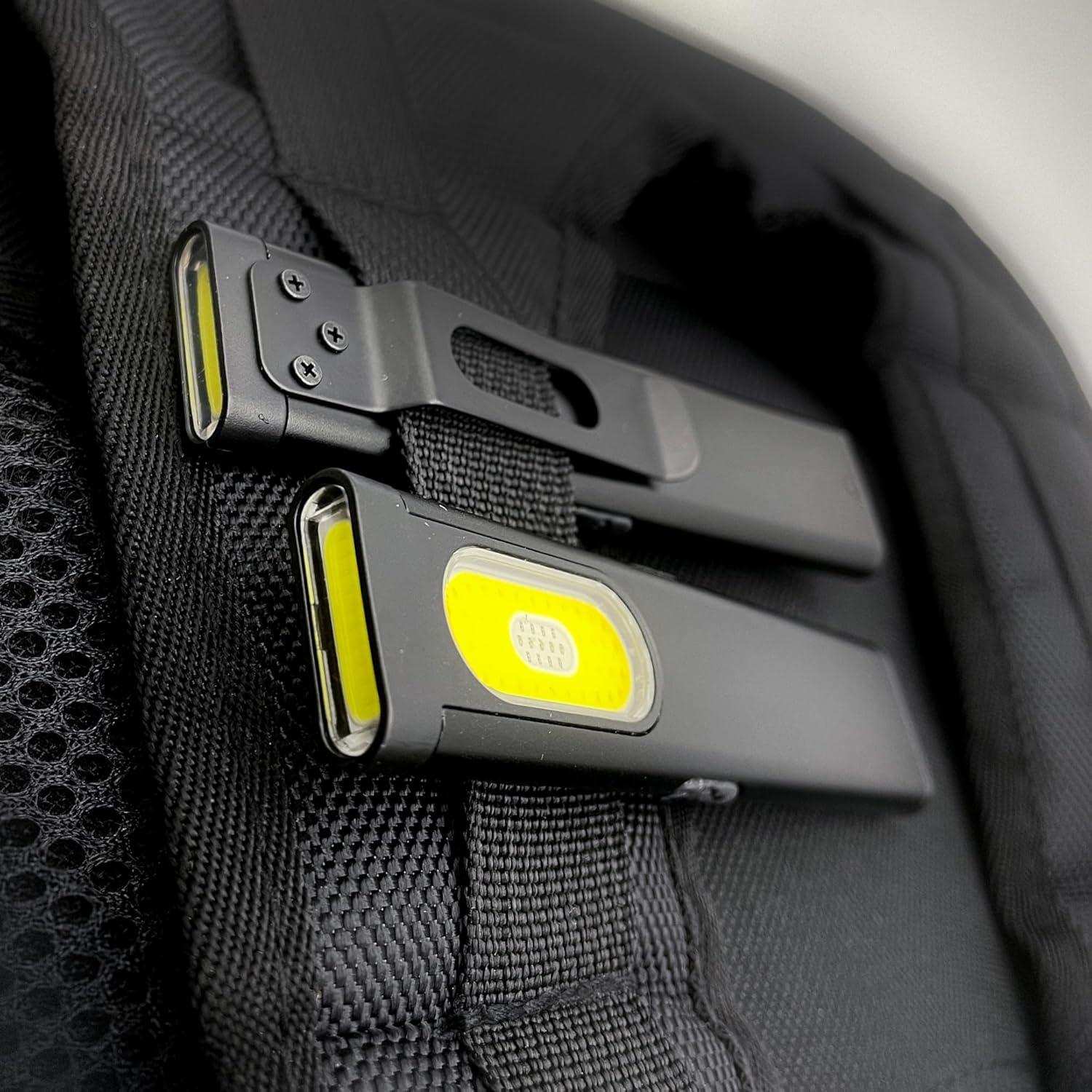 Linterna LED Recargable CLT-60009, Compacta y Resistente al Agua