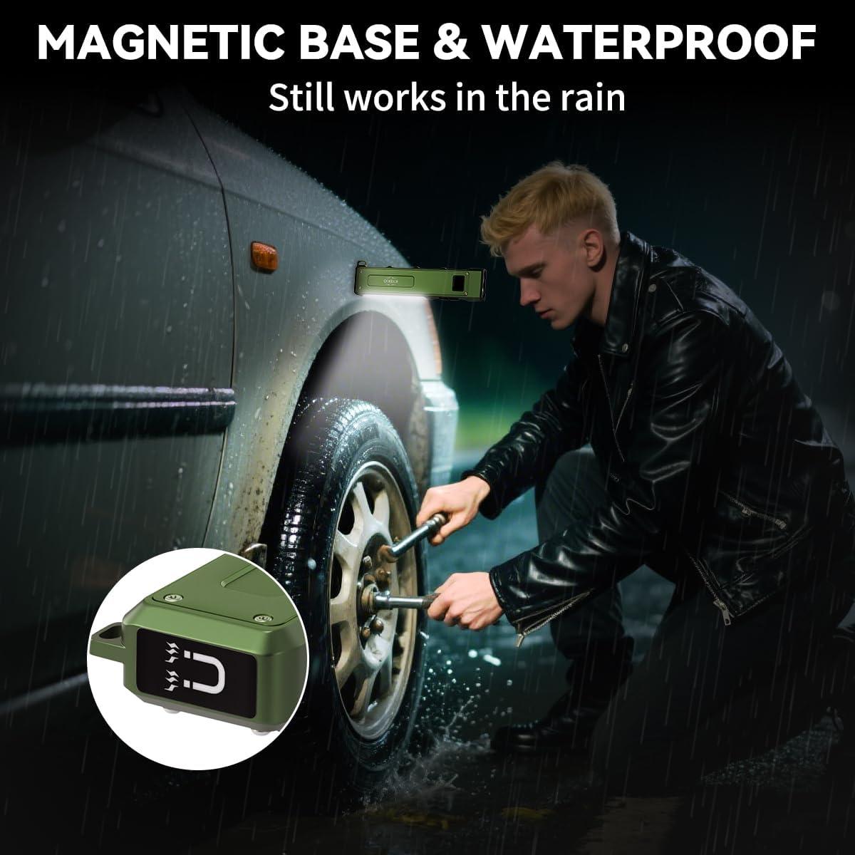 Linterna EDC Recargable 2Pack Yuyao KeRun 9 Modos LED UV