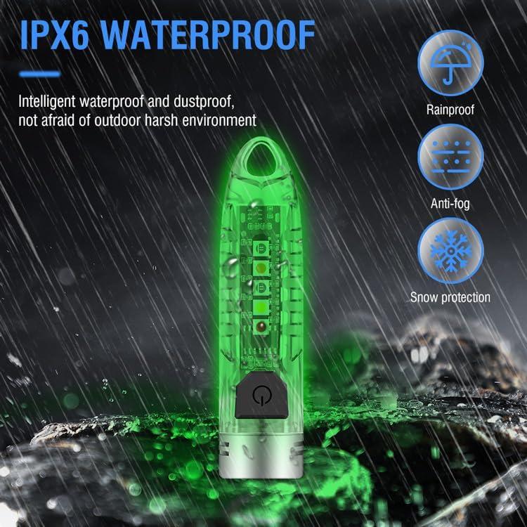 Linterna EDC Mini V1 HYVCZP 400LM Recargable IPX6 2 Pack