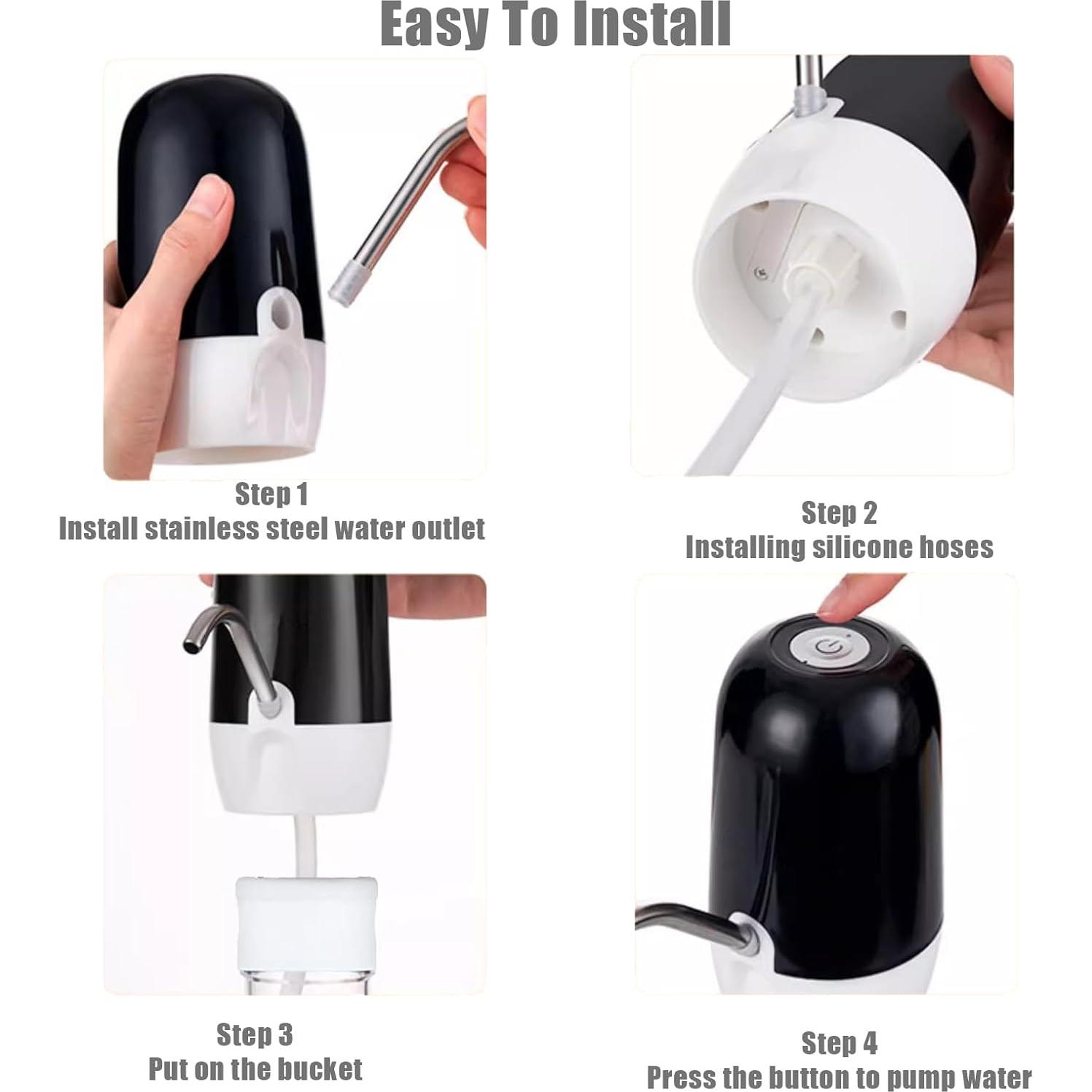 Dispensador de Agua Eléctrico Golden Andes 5 Galones Batería