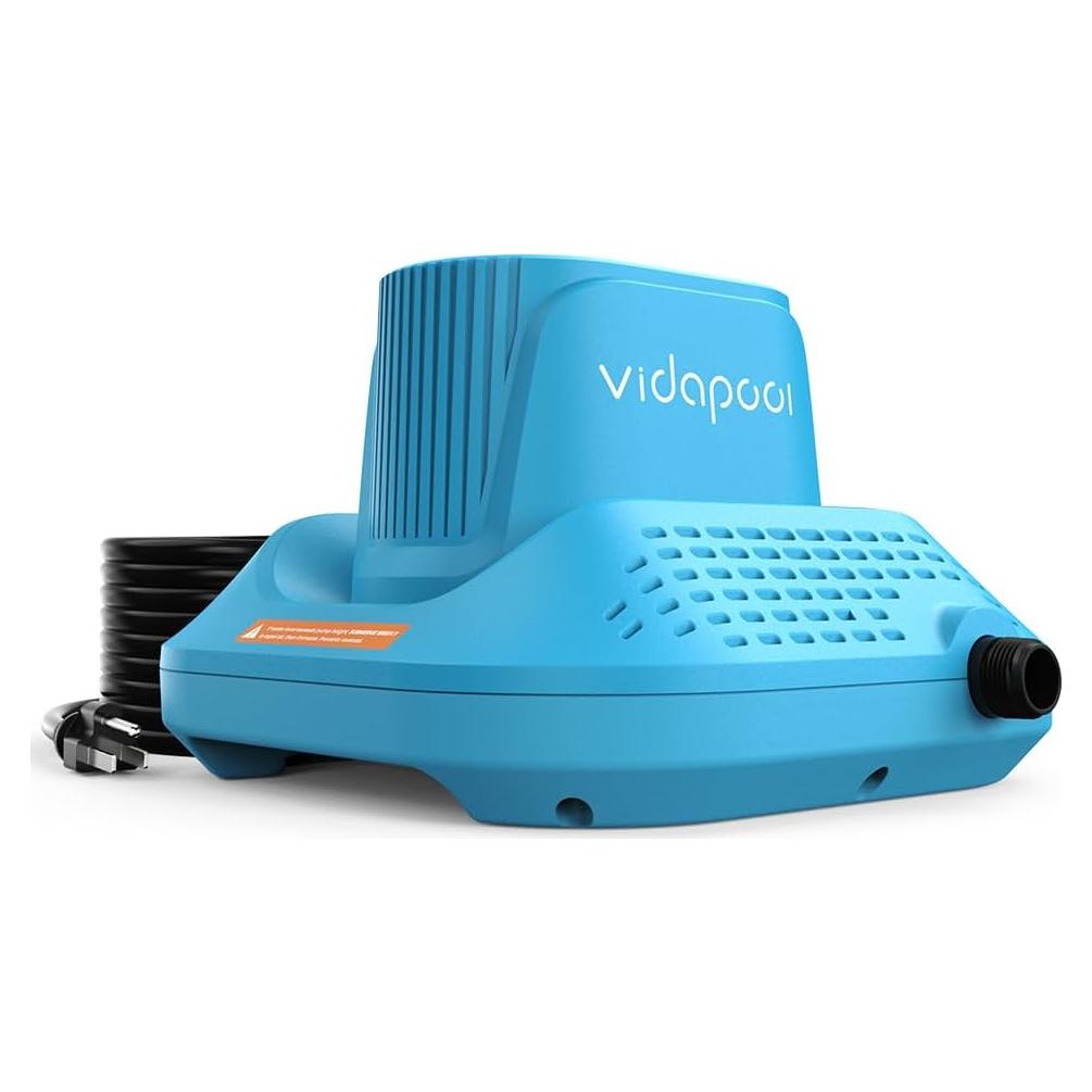 Bomba Sumergible Vidapool 1/2 HP 8500 L/h Automática 8.08m