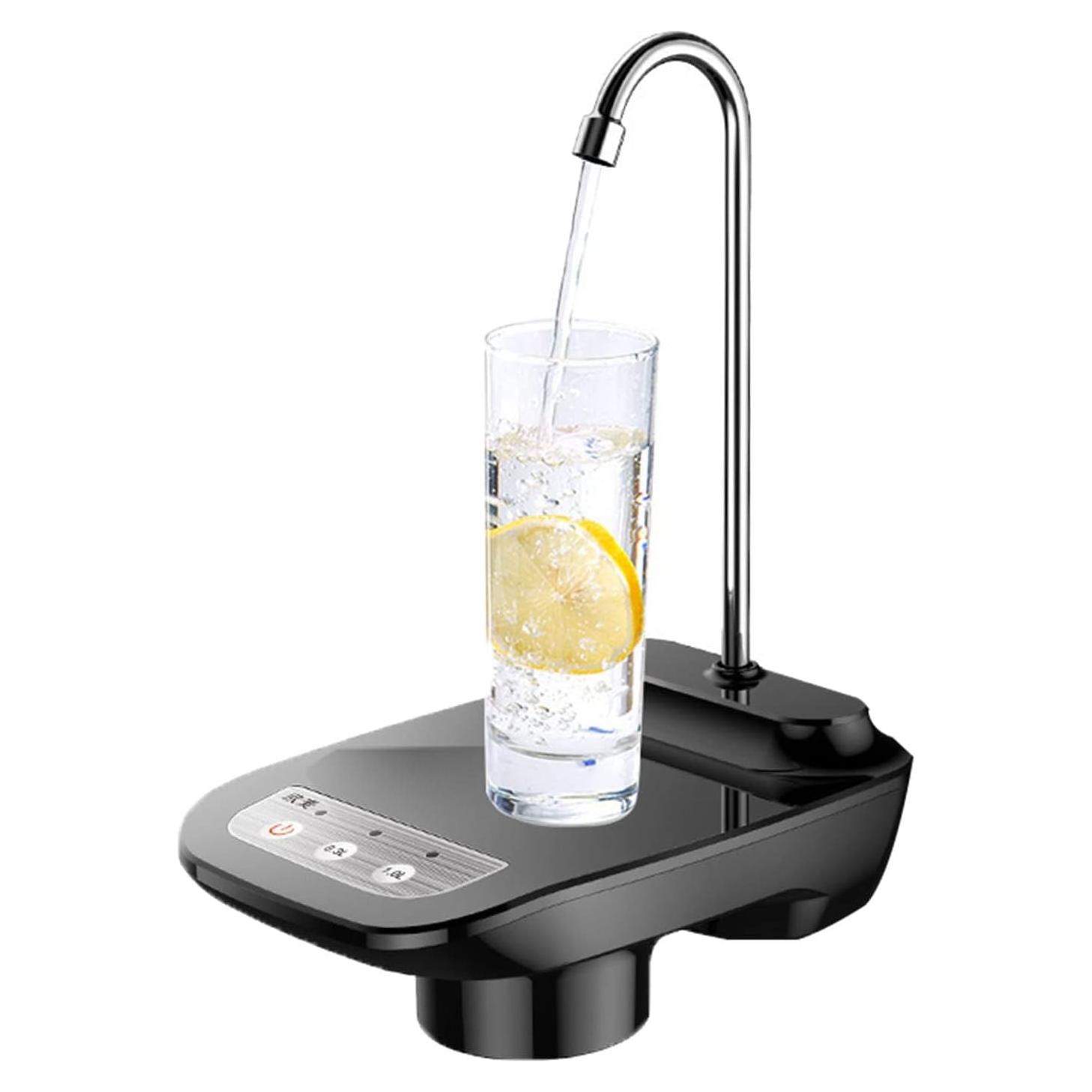 Dispensador de Agua Eléctrico TITA-DONG 5 Galones Negro