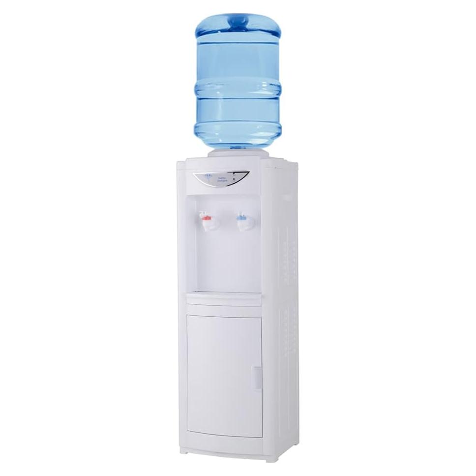 Dispensador de Agua Fría y Caliente Genérico 5 Galones Blanco