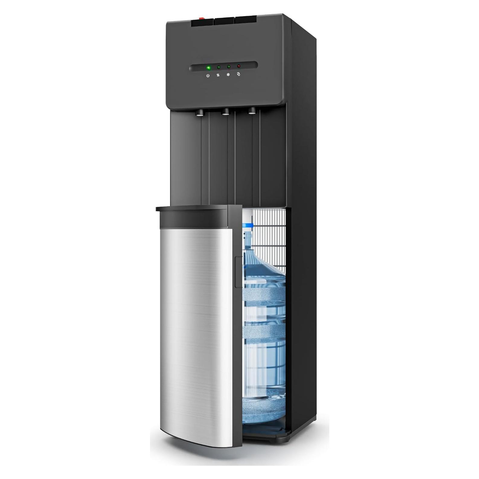 Dispensador de Agua EUHOMY Carga Inferior 5 Galones 3 Temperaturas