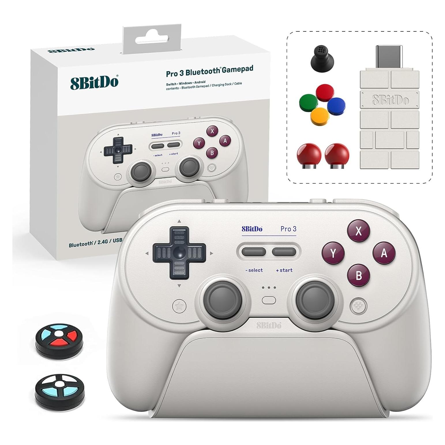 Controlador Bluetooth 8Bitdo Pro 3 G Classic - Multiplataforma