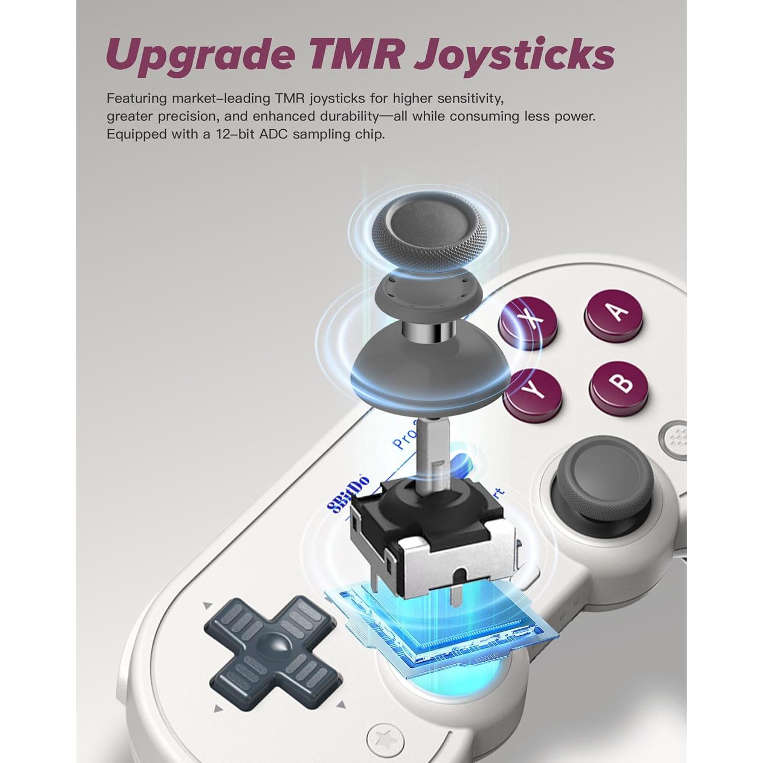 Controlador Bluetooth 8Bitdo Pro 3 G Classic - Multiplataforma