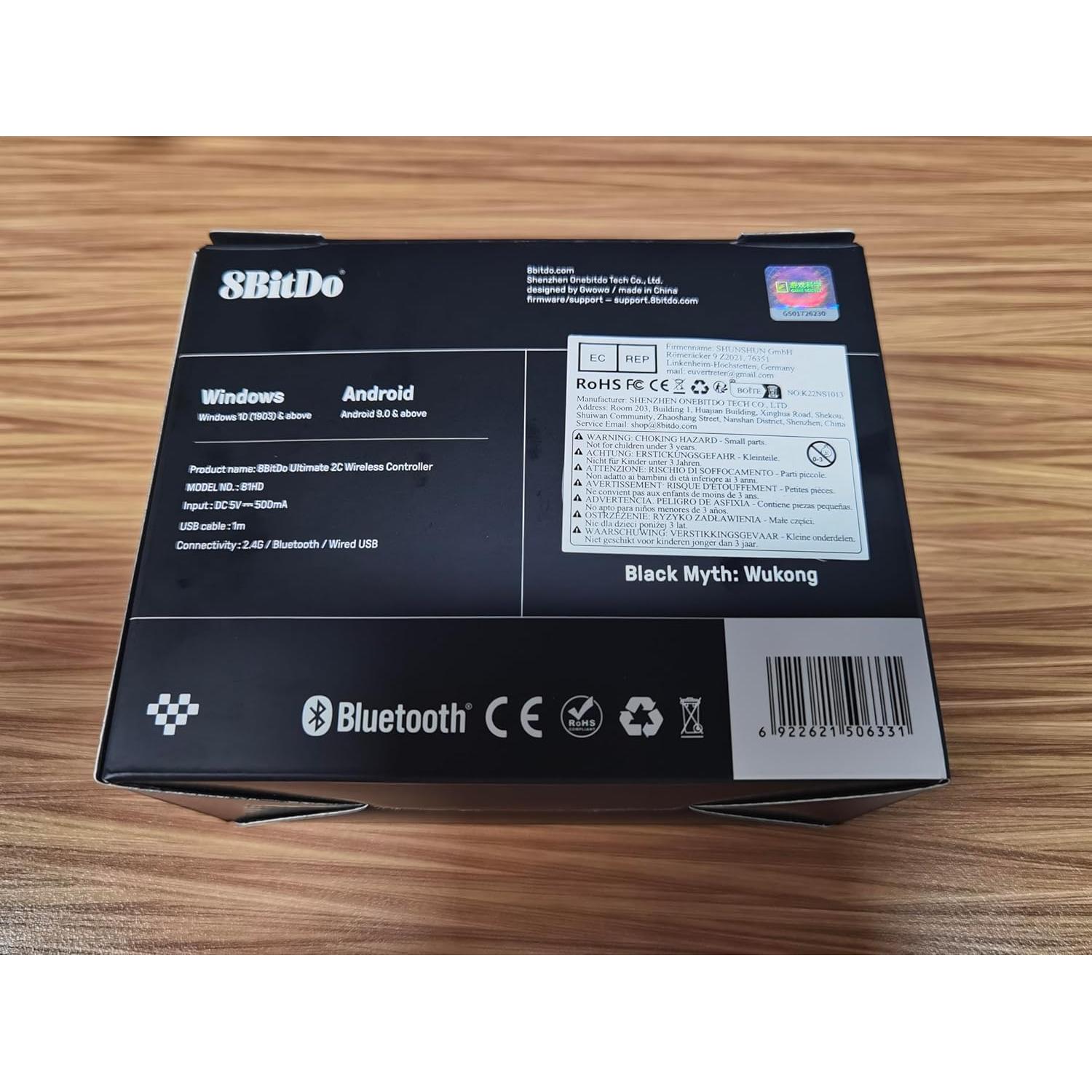 Controlador Inalámbrico 8Bitdo Ultimate 2C para PC y Android