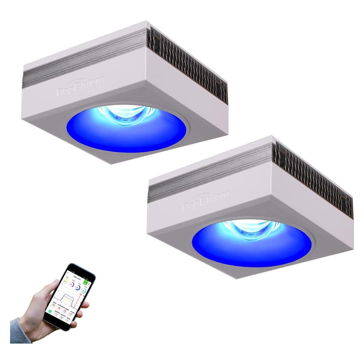 Luz LED Acuario PopBloom RL90 100W Control APP Inteligente