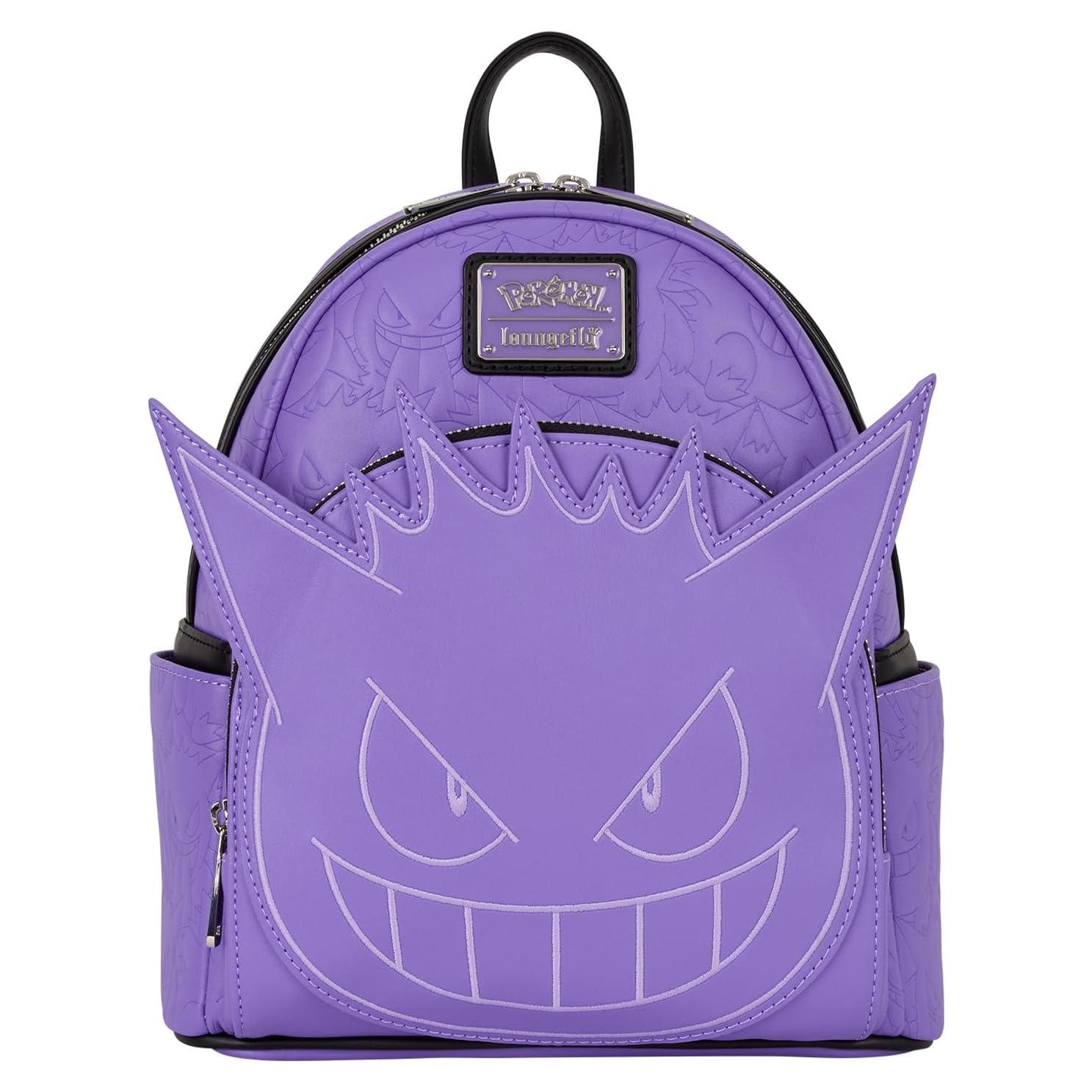 Mochila Mini Gengar Loungefly - Brilla en la Oscuridad