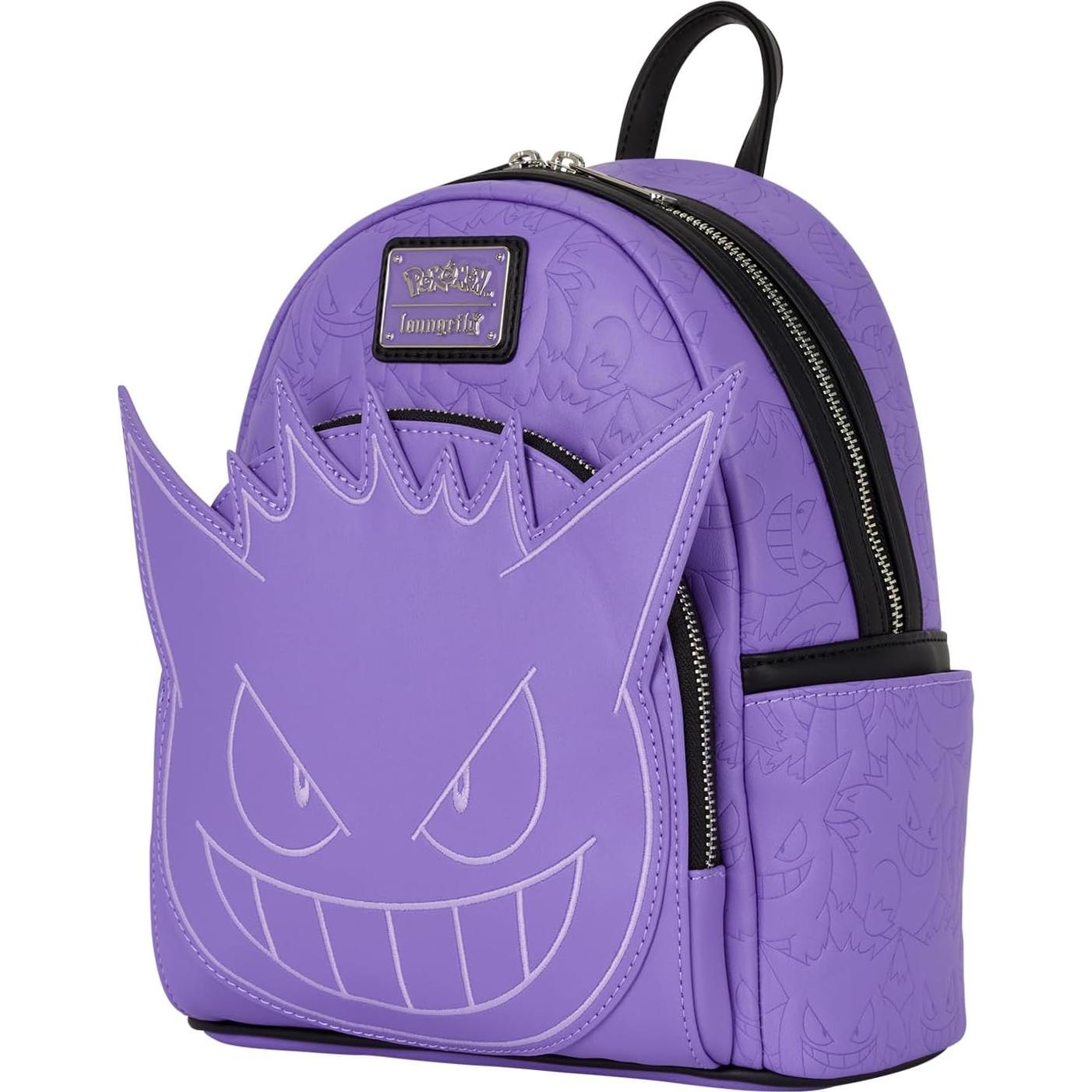 Mochila Mini Gengar Loungefly - Brilla en la Oscuridad
