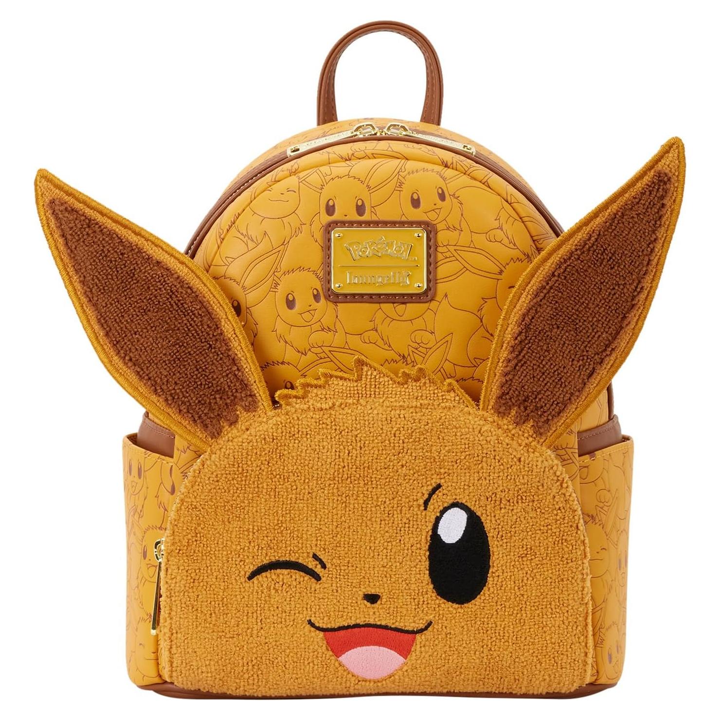 Mochila Mini Loungefly Pokémon Eevee 22.8x26.6x11.4cm