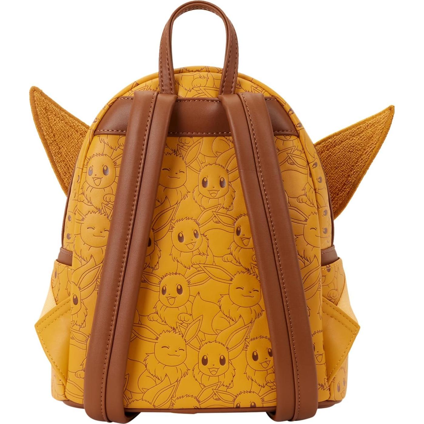 Mochila Mini Loungefly Pokémon Eevee 22.8x26.6x11.4cm